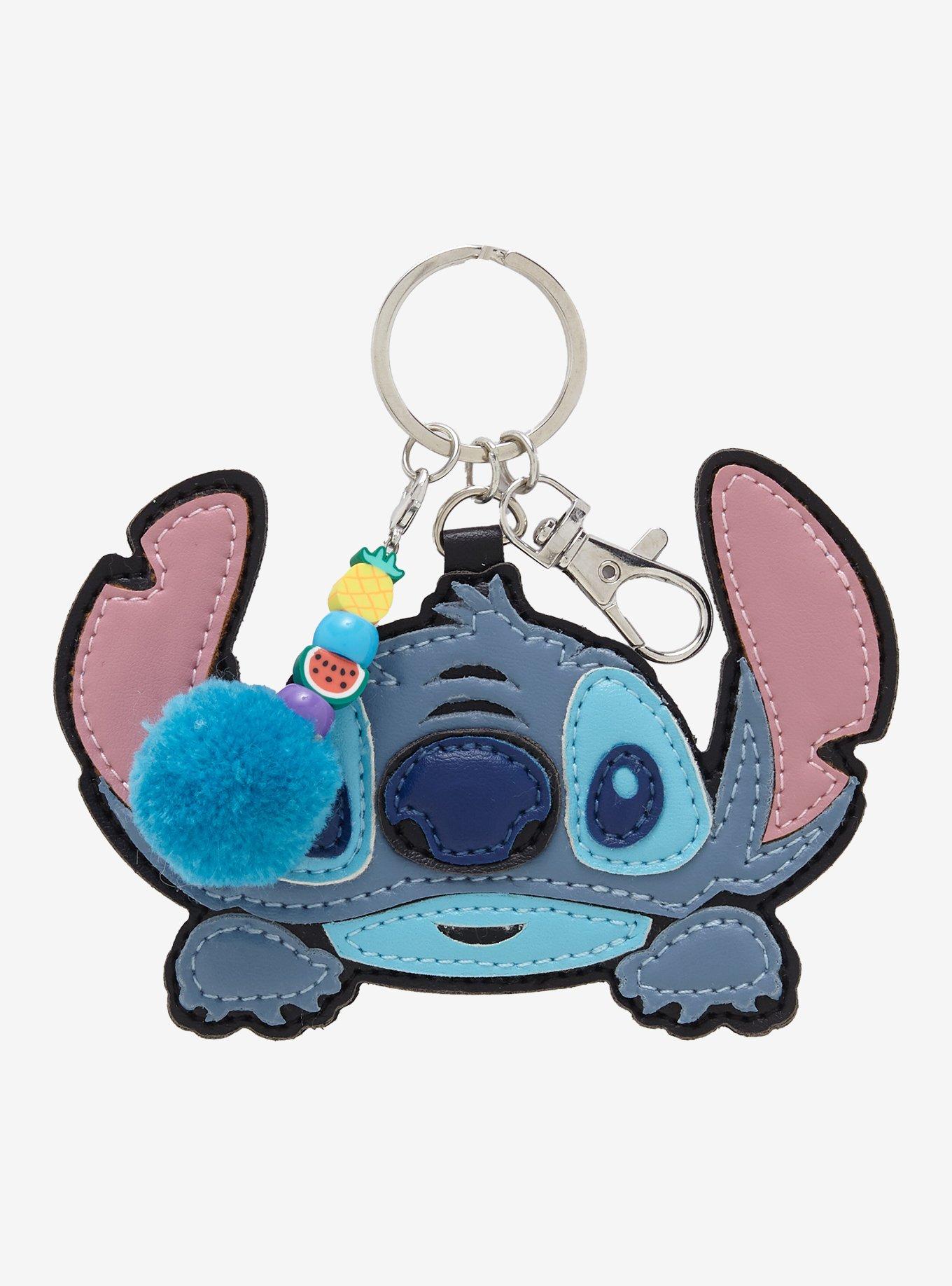 Disney Lilo & Stitch Pom Pom Keychain, , hi-res