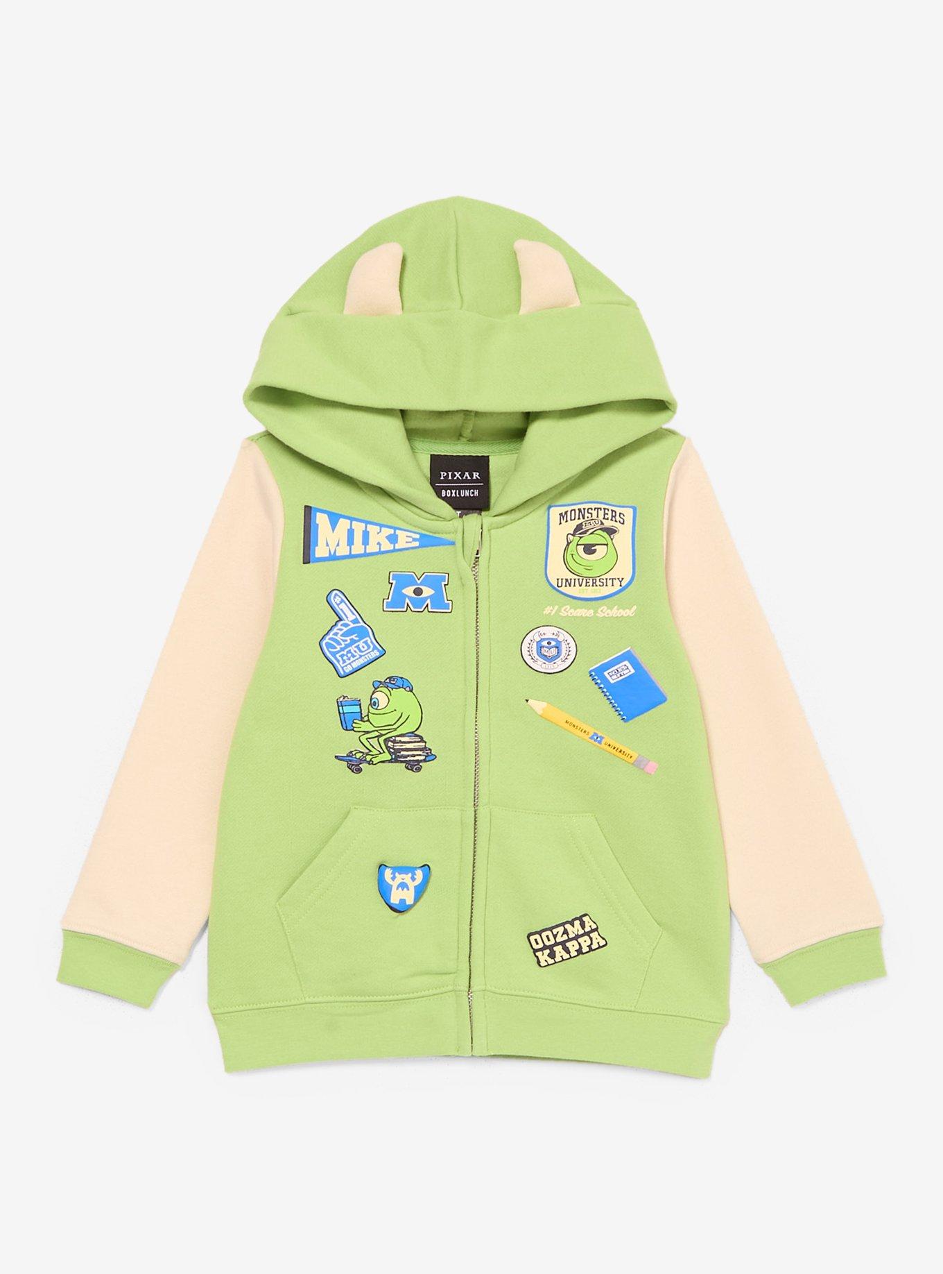 Disney Pixar Monsters University Mike Figural Toddler Hoodie — BoxLunch Exclusive, , hi-res
