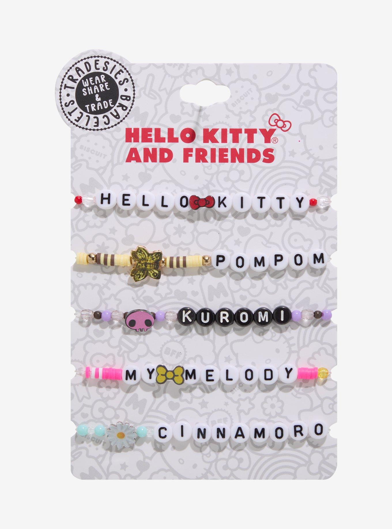 Hello Kitty And Friends Bead Bracelet Set, , hi-res