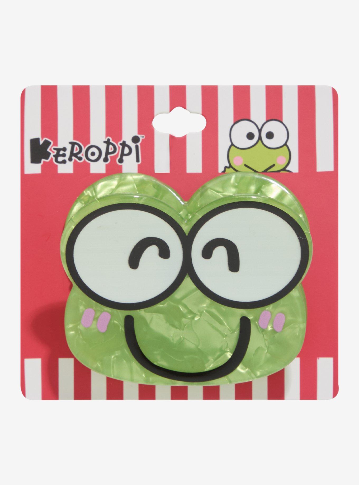 Keroppi Smiling Figural Claw Hair Clip, , hi-res