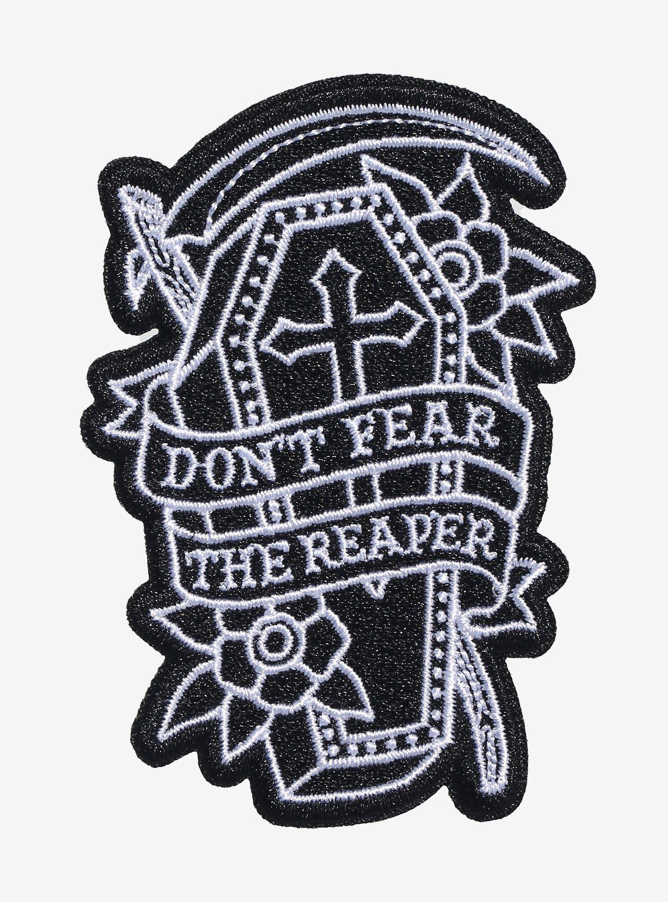 Don't Fear The Reaper Coffin Patch By Deniart, , hi-res