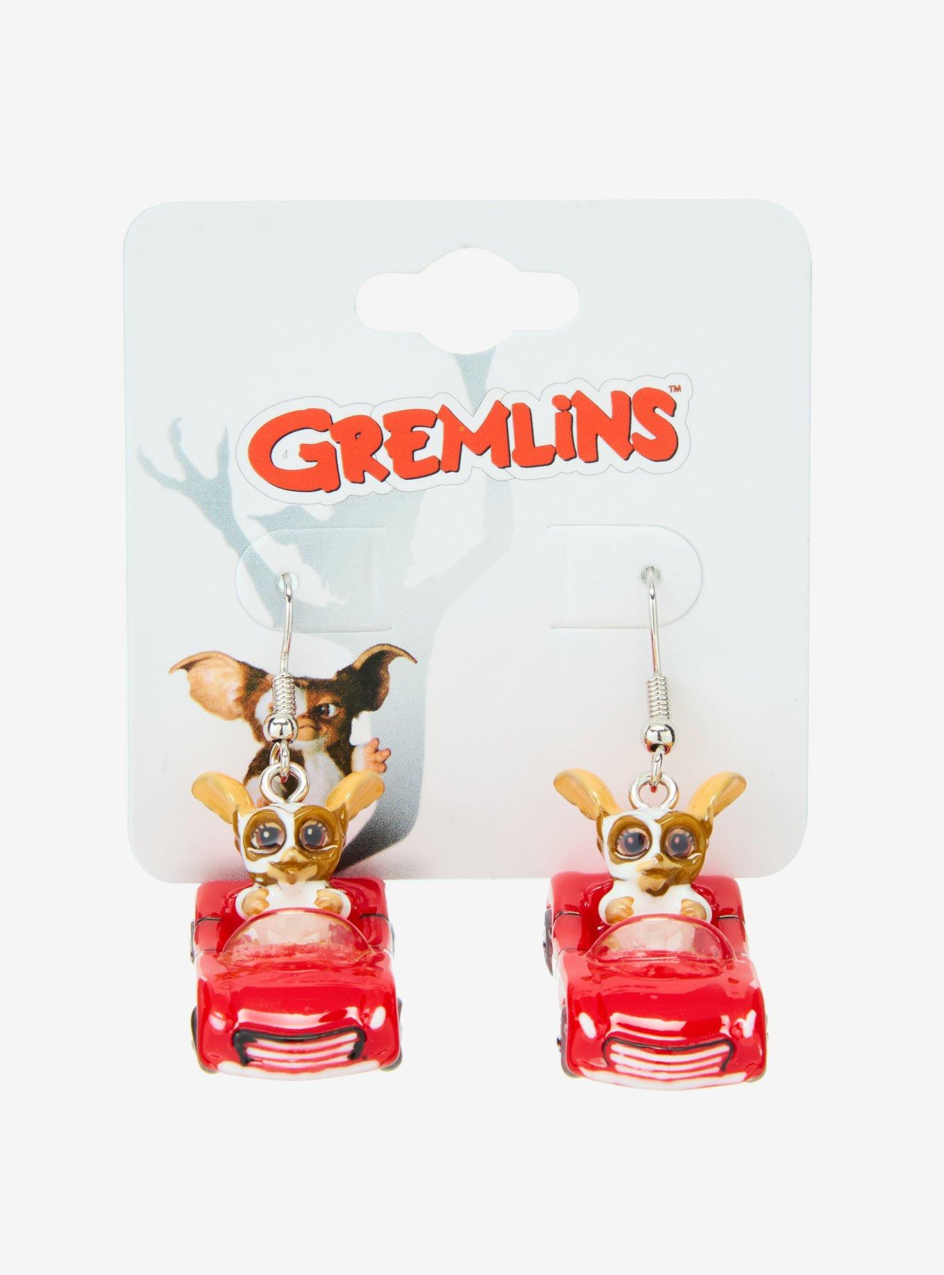 Gremlins Gizmo Red Car Earrings 