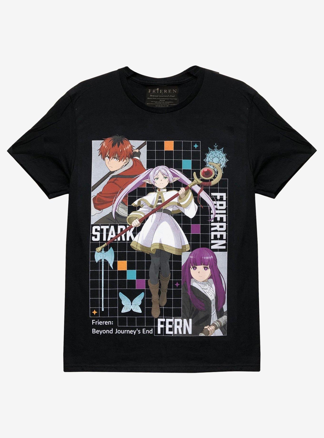 Frieren: Beyond Journey's End Grid Trio T-Shirt, , hi-res