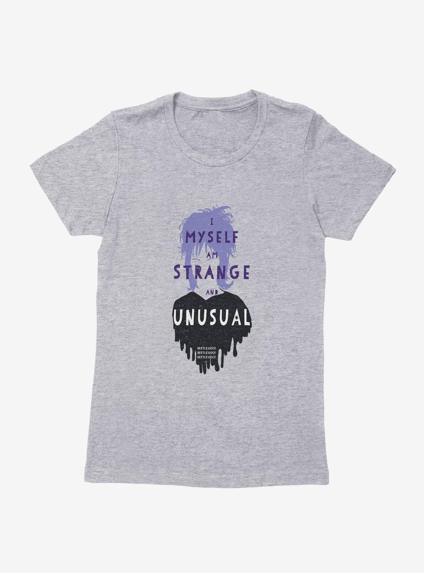 Beetlejuice Strange & Unusual Womens T-Shirt,All Products : American Fashion Style Bags On Sale