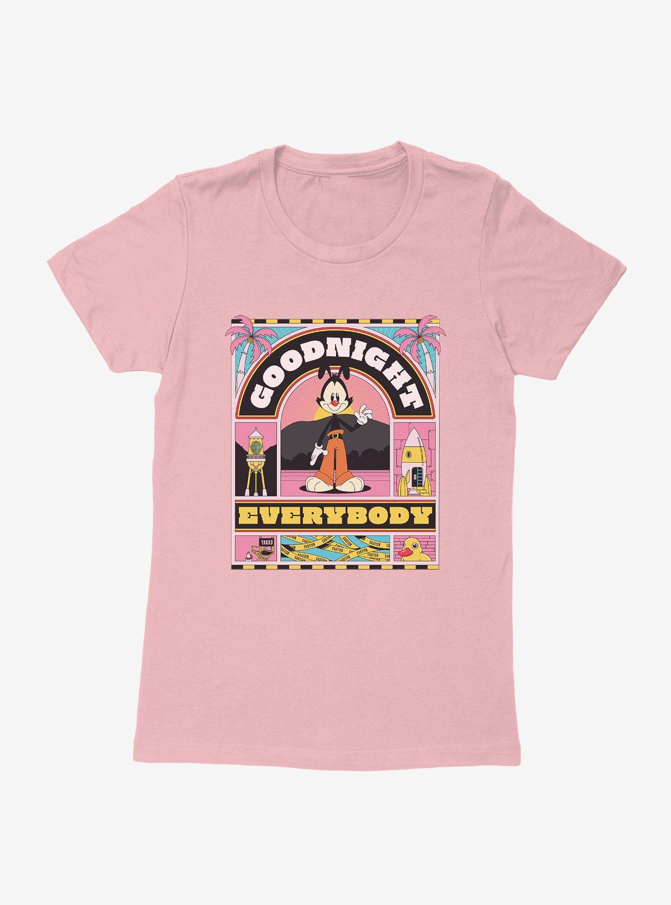 Animaniacs Goodnight Everybody Womens T-Shirt,All Products : American Fashion Style Bags On Sale