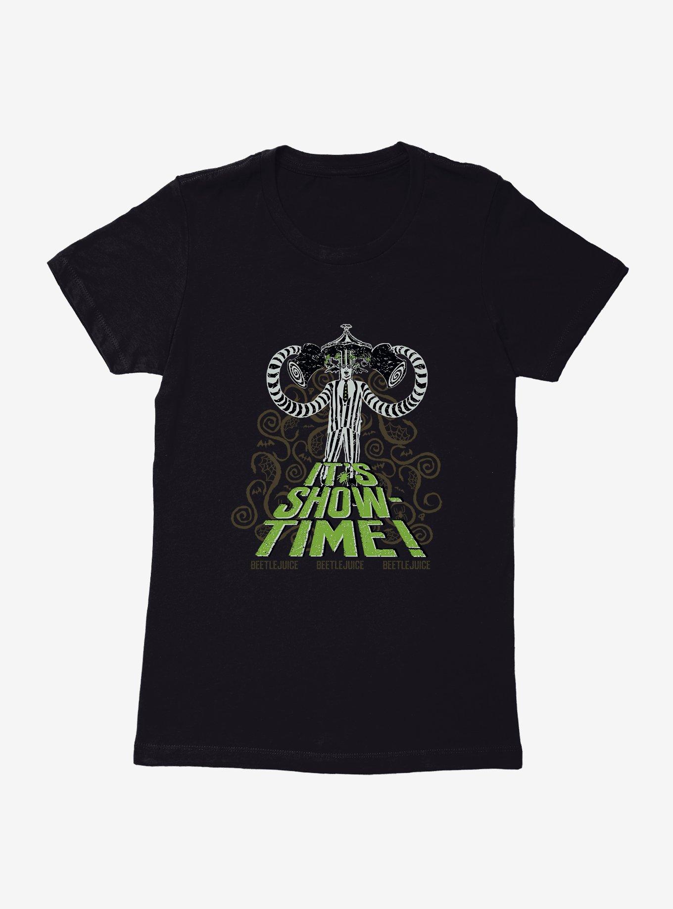 Beetlejuice It´s Showtime Womens T-Shirt,All Products : American Fashion Style Bags On Sale