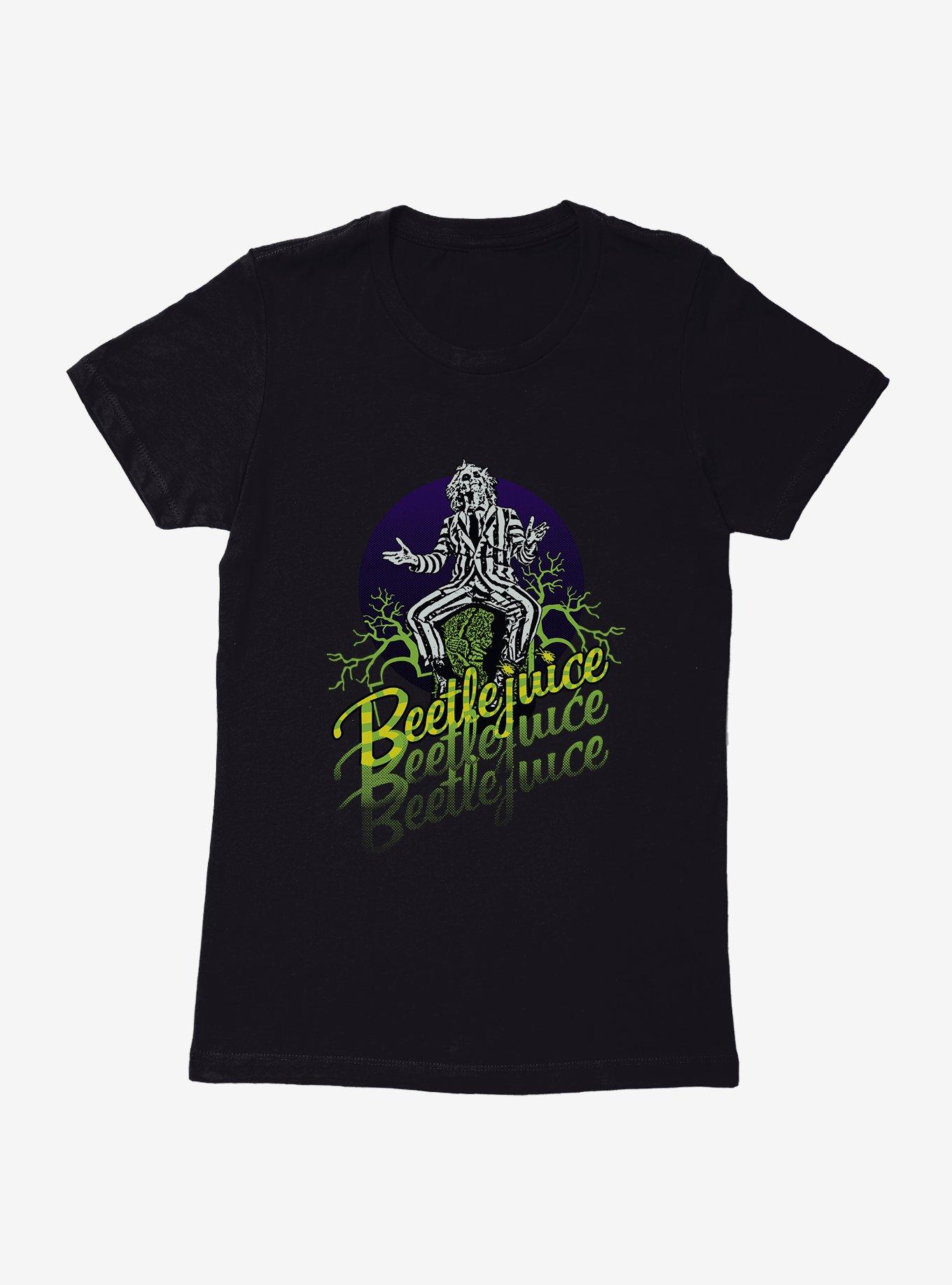 Beetlejuice Branches Womens T-Shirt,All Products : American Fashion Style Bags On Sale