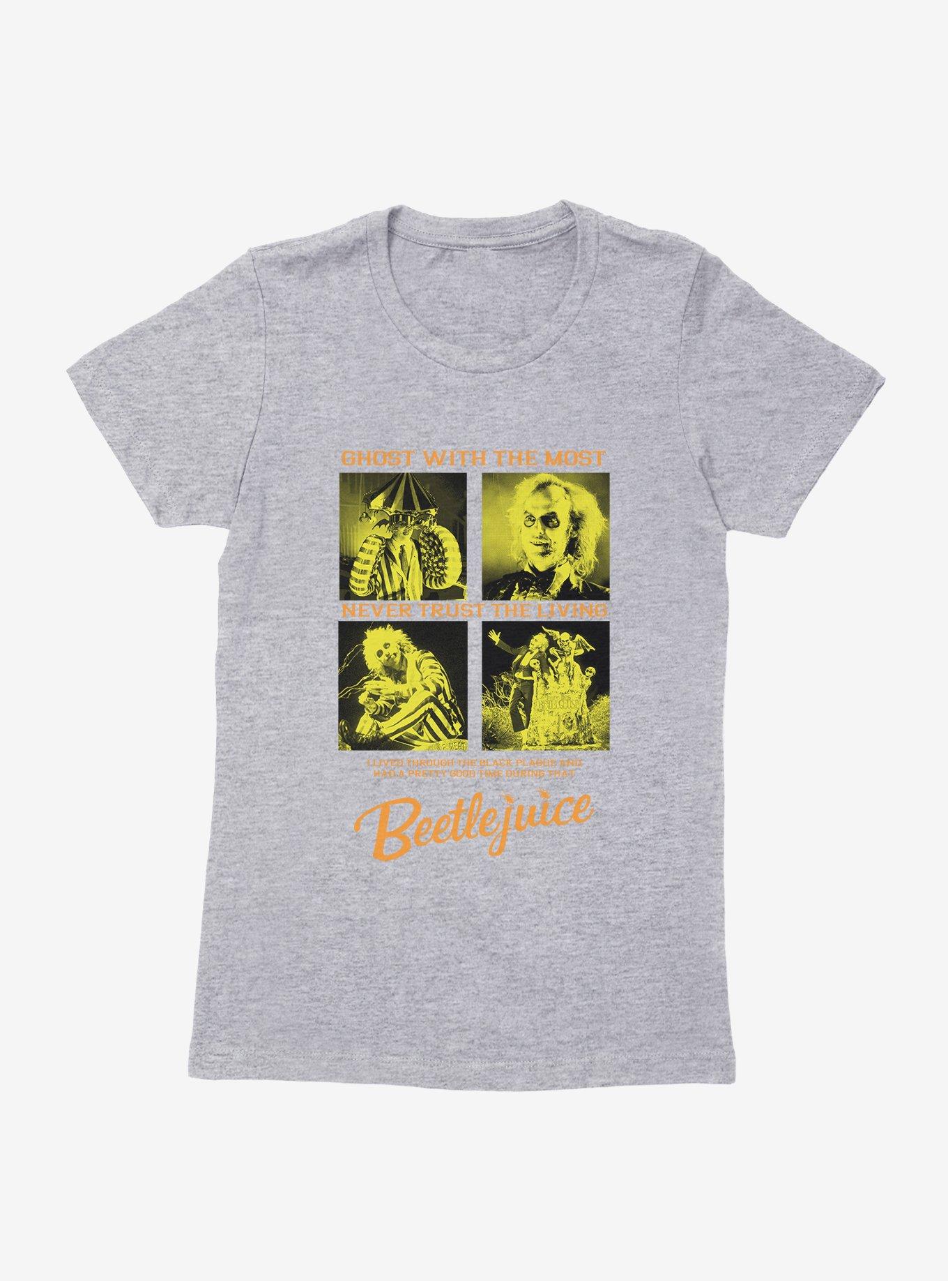 Beetlejuice Ghost With The Most Womens T-Shirt,Specials : American Fashion Style Bags On Sale