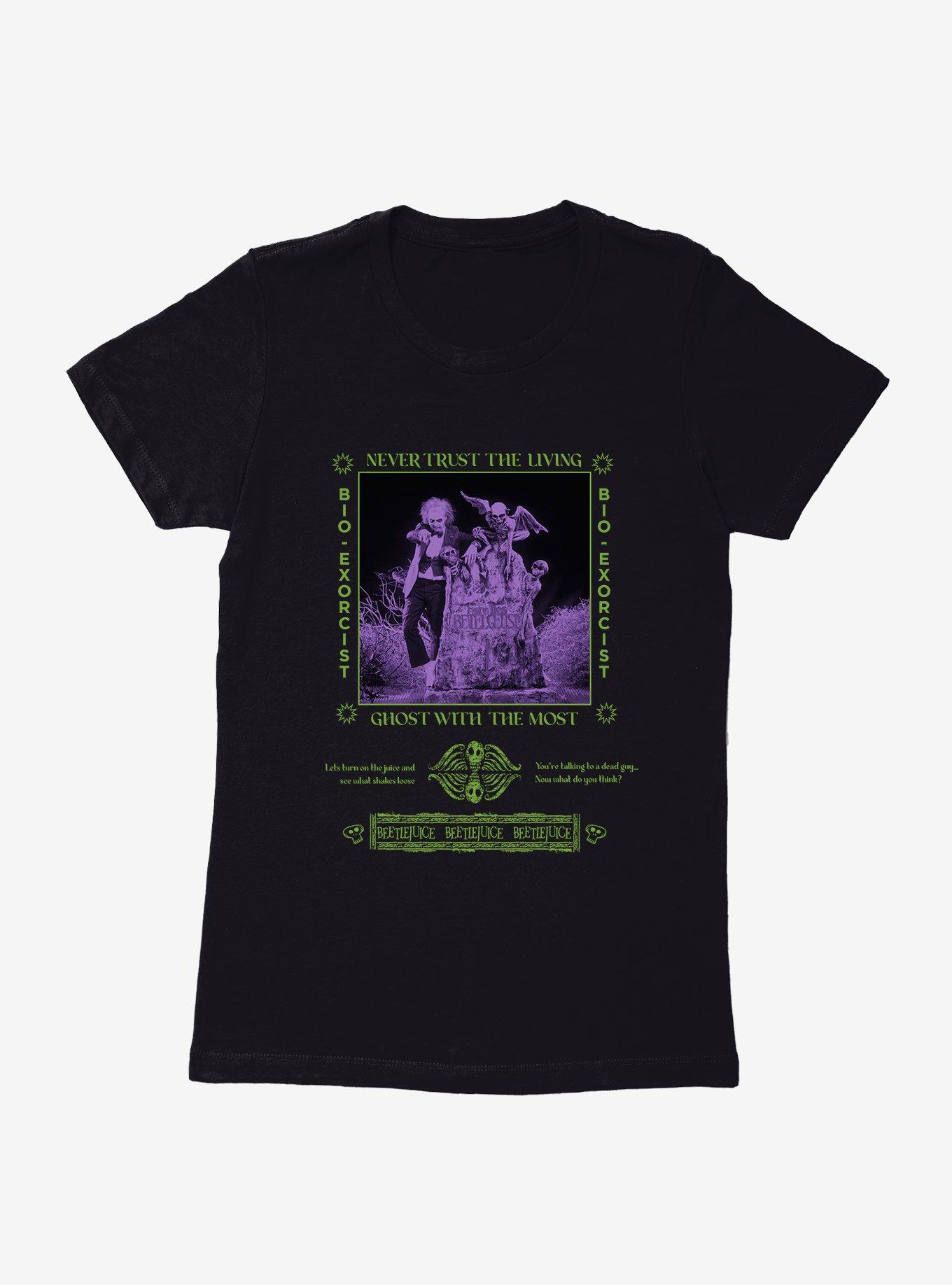 Beetlejuice Never Trust The Living Womens T-Shirt, , hi-res