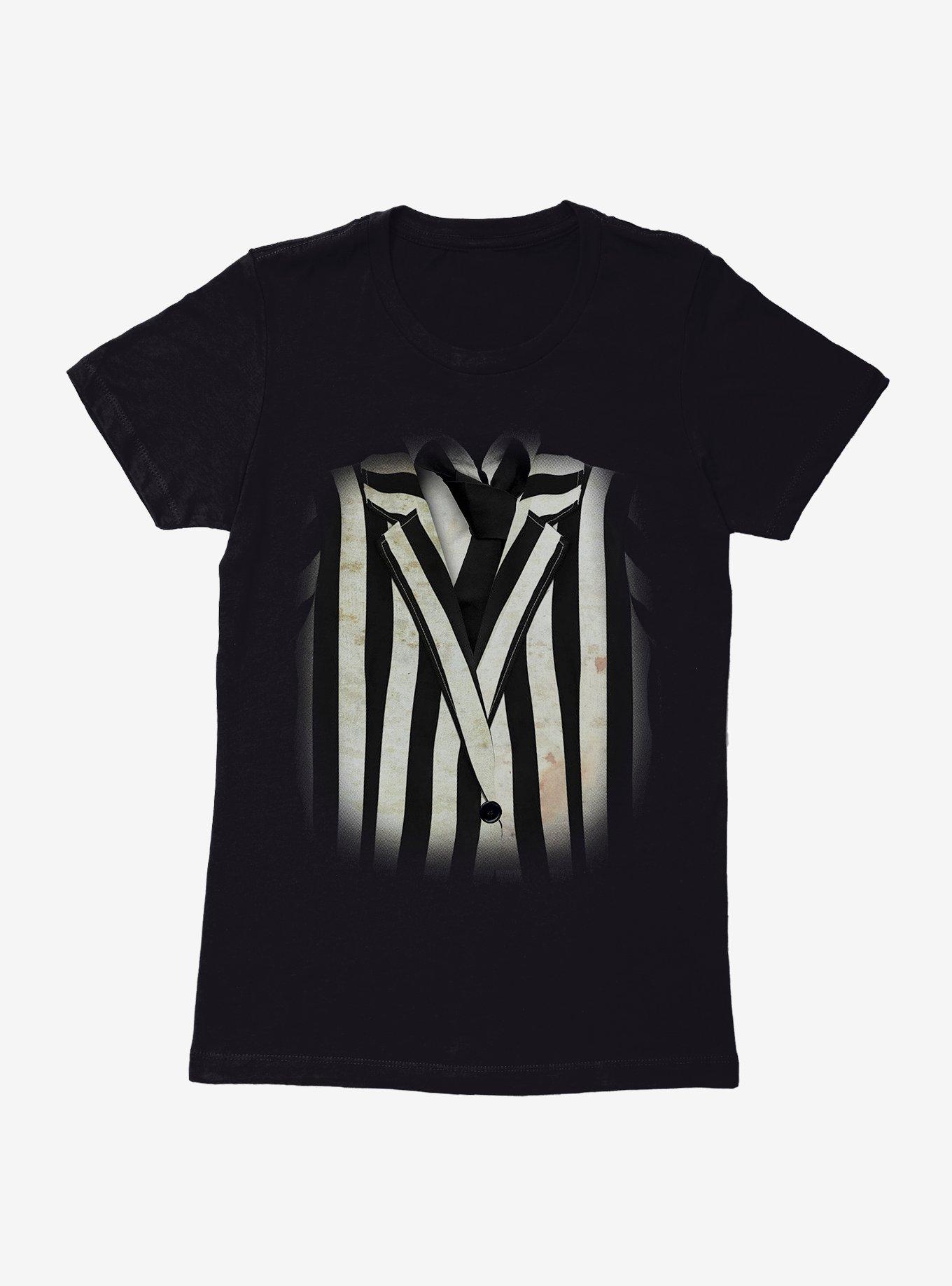 Beetlejuice Cosplay Suit Womens T-Shirt,All Products : American Fashion Style Bags On Sale