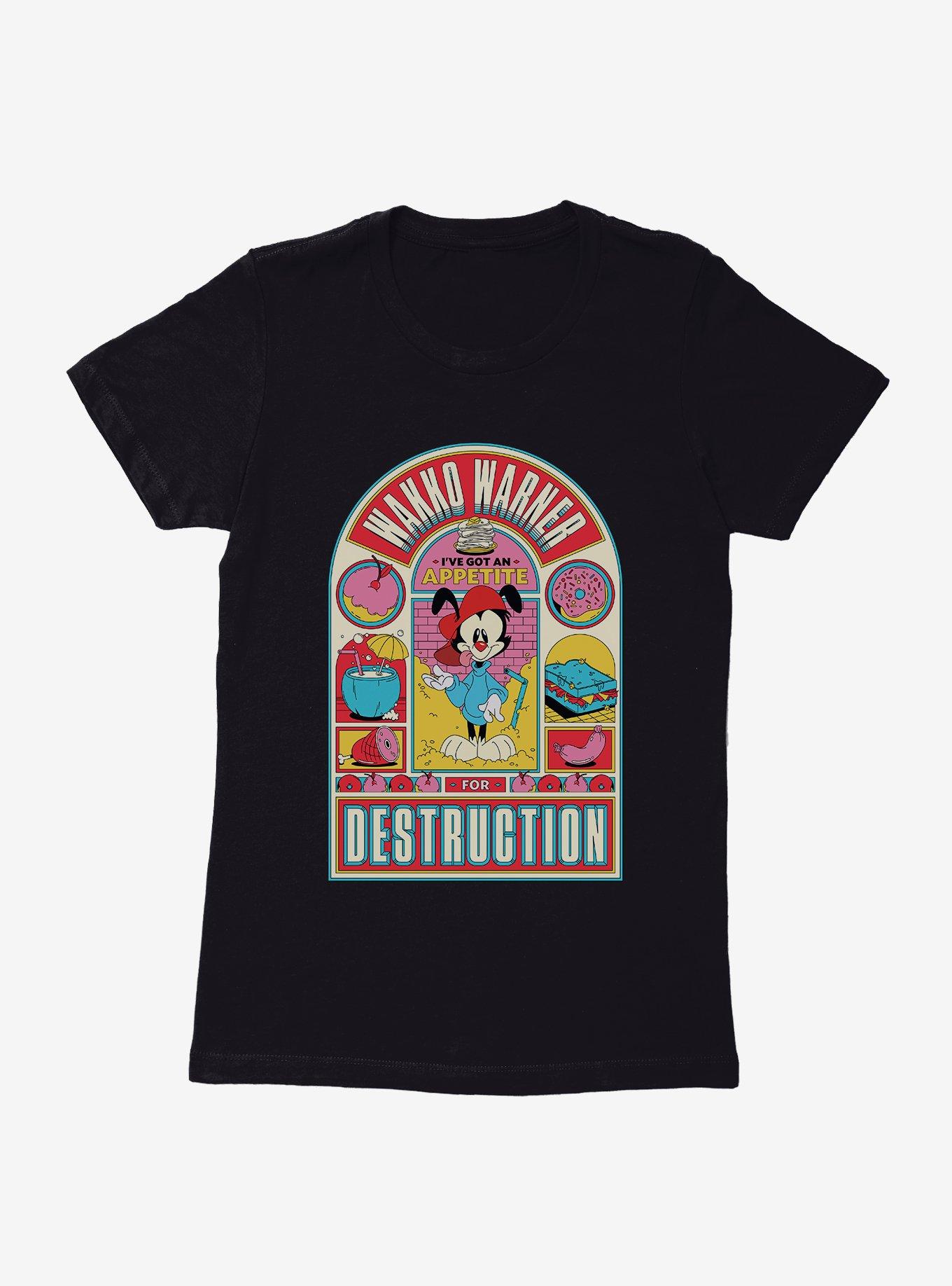 Animaniacs Wakko Warner For Destruction Womens T-Shirt,All Products : American Fashion Style Bags On Sale