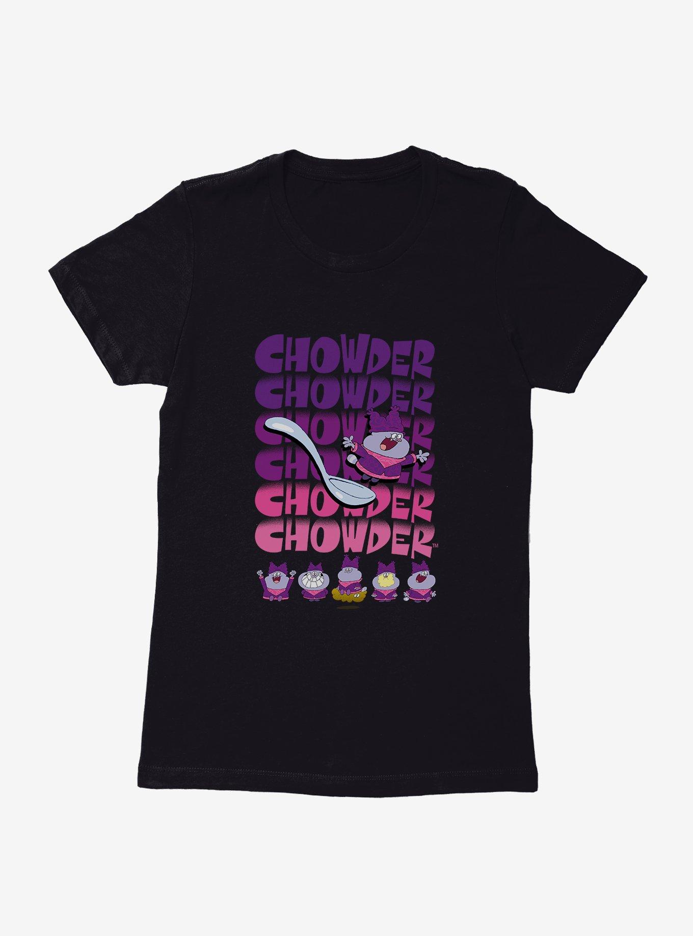 Cartoon Network Chowder Purple Hues Womens T-Shirt, , hi-res