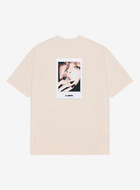 LISA Alter Ego Tシャツ【XLサイズ】 Women's Lisa Alter Ego KPOP Short Sleeve Oversized Graphic T