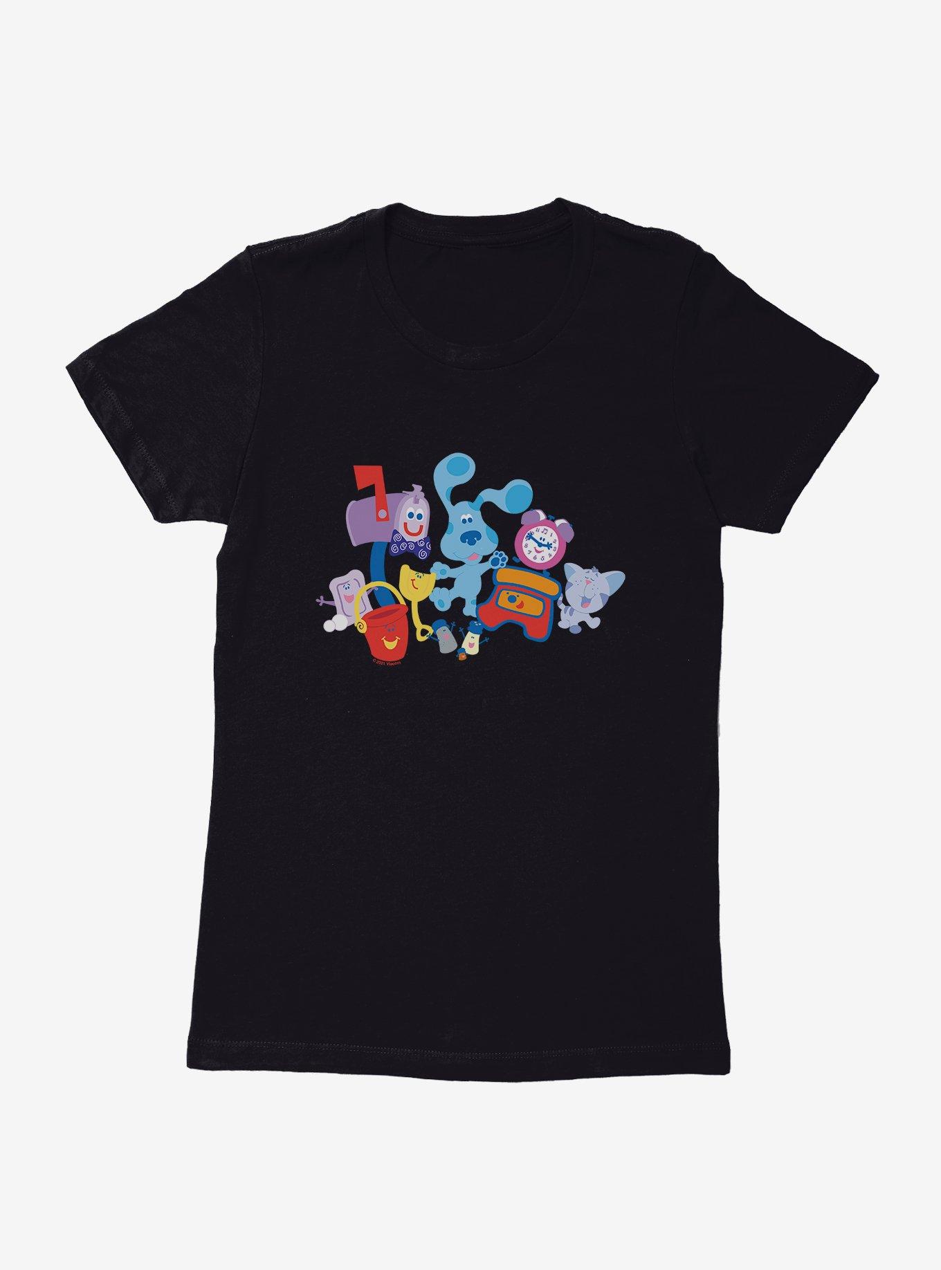 Blue´s Clues Group Fun Womens T-Shirt,All Products : American Fashion Style Bags On Sale