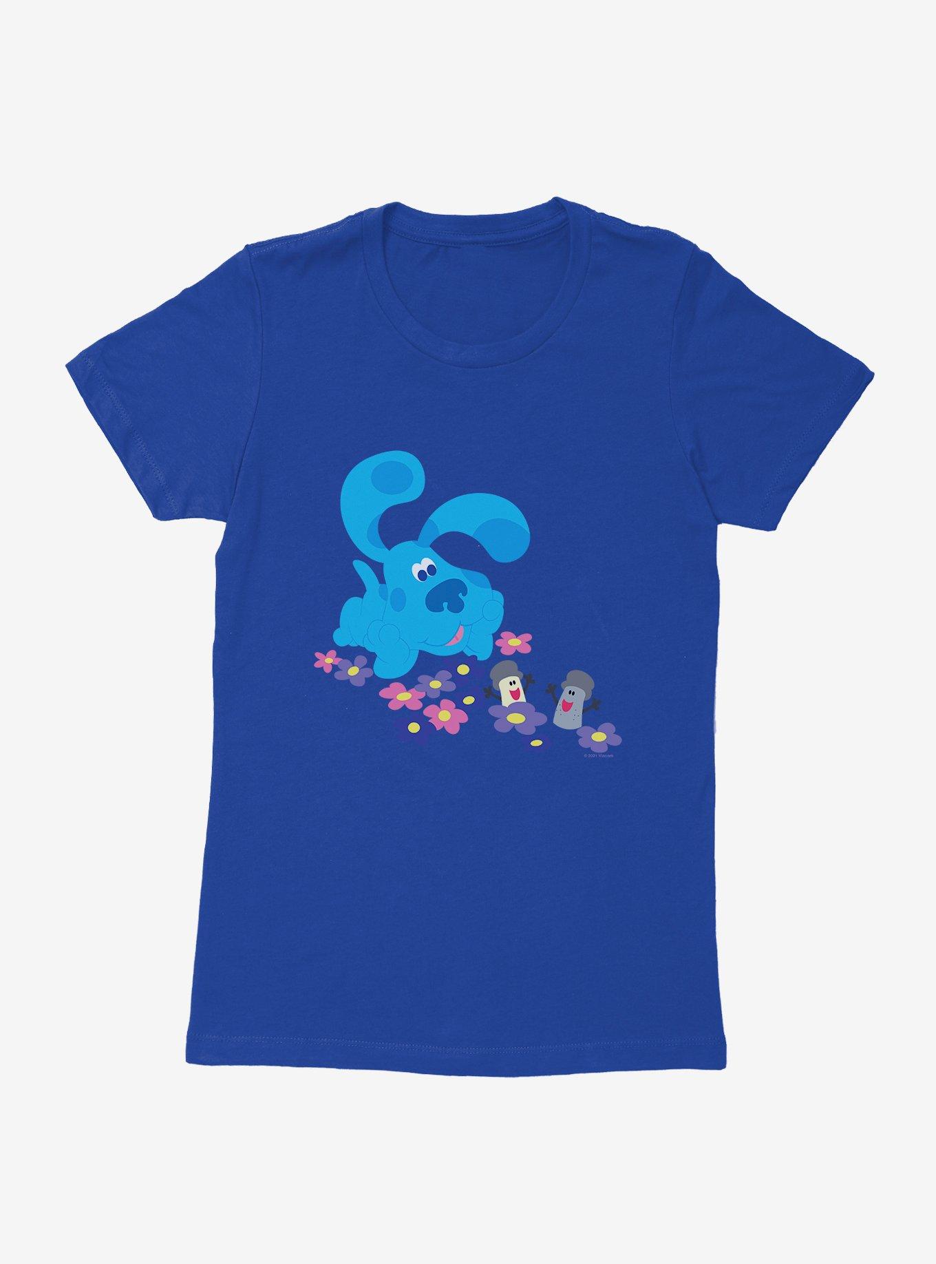 Blue´s Clues Playful Mr Salt And Mrs Pepper Womens T-Shirt,All Products : American Fashion Style Bags On Sale