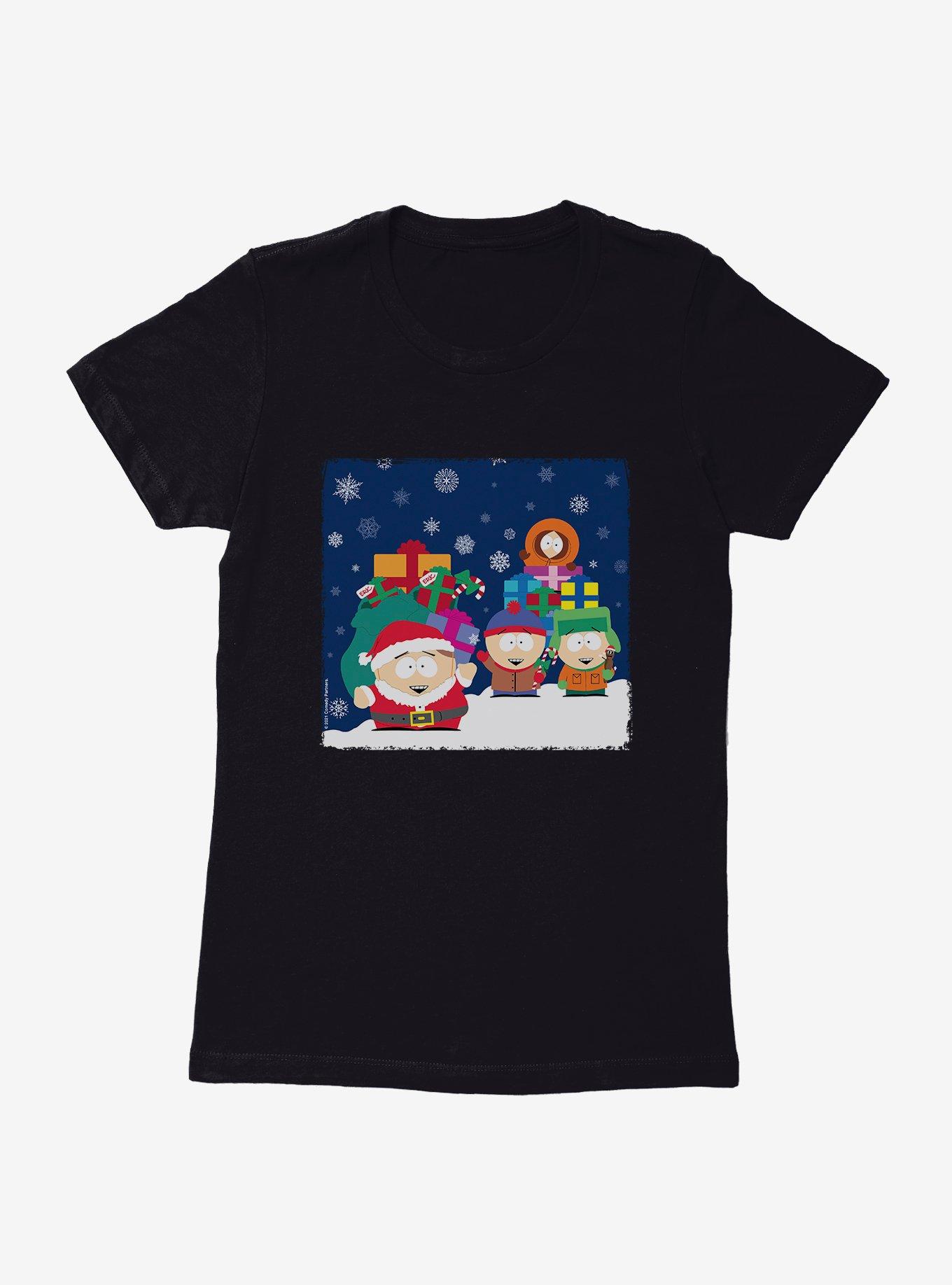 South Park Christmas Guide Presents Womens T-Shirt,Specials : American Fashion Style Bags On Sale