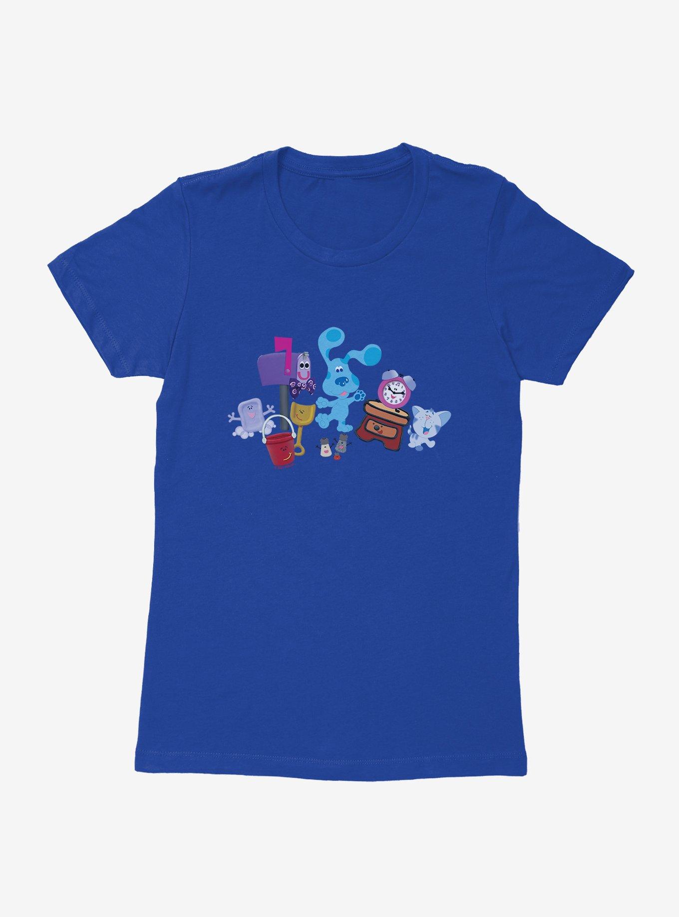 Blue´s Clues Group Cheer Womens T-Shirt,All Products : American Fashion Style Bags On Sale