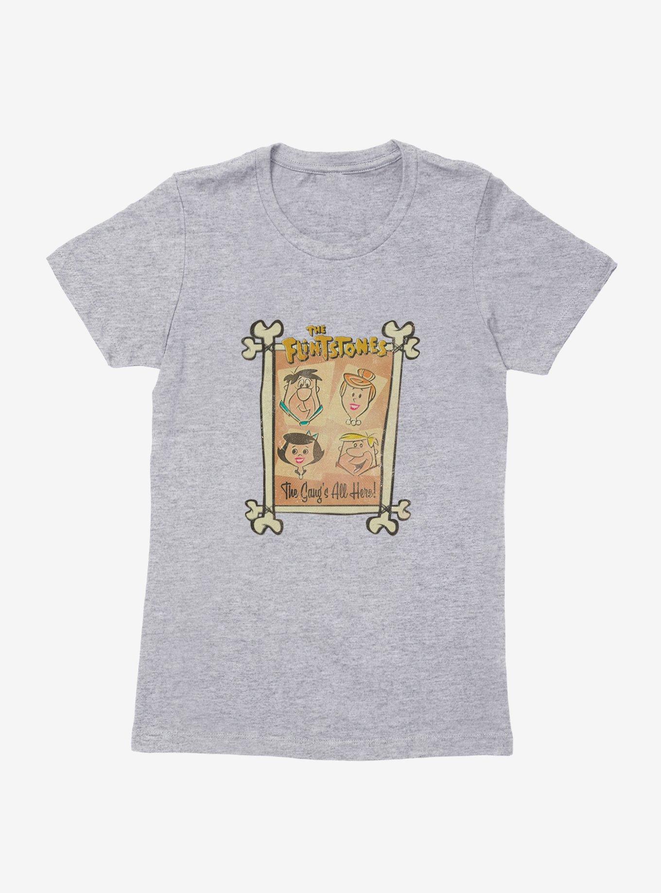 The Flintstones The Gang's All Here! Womens T-Shirt, , hi-res