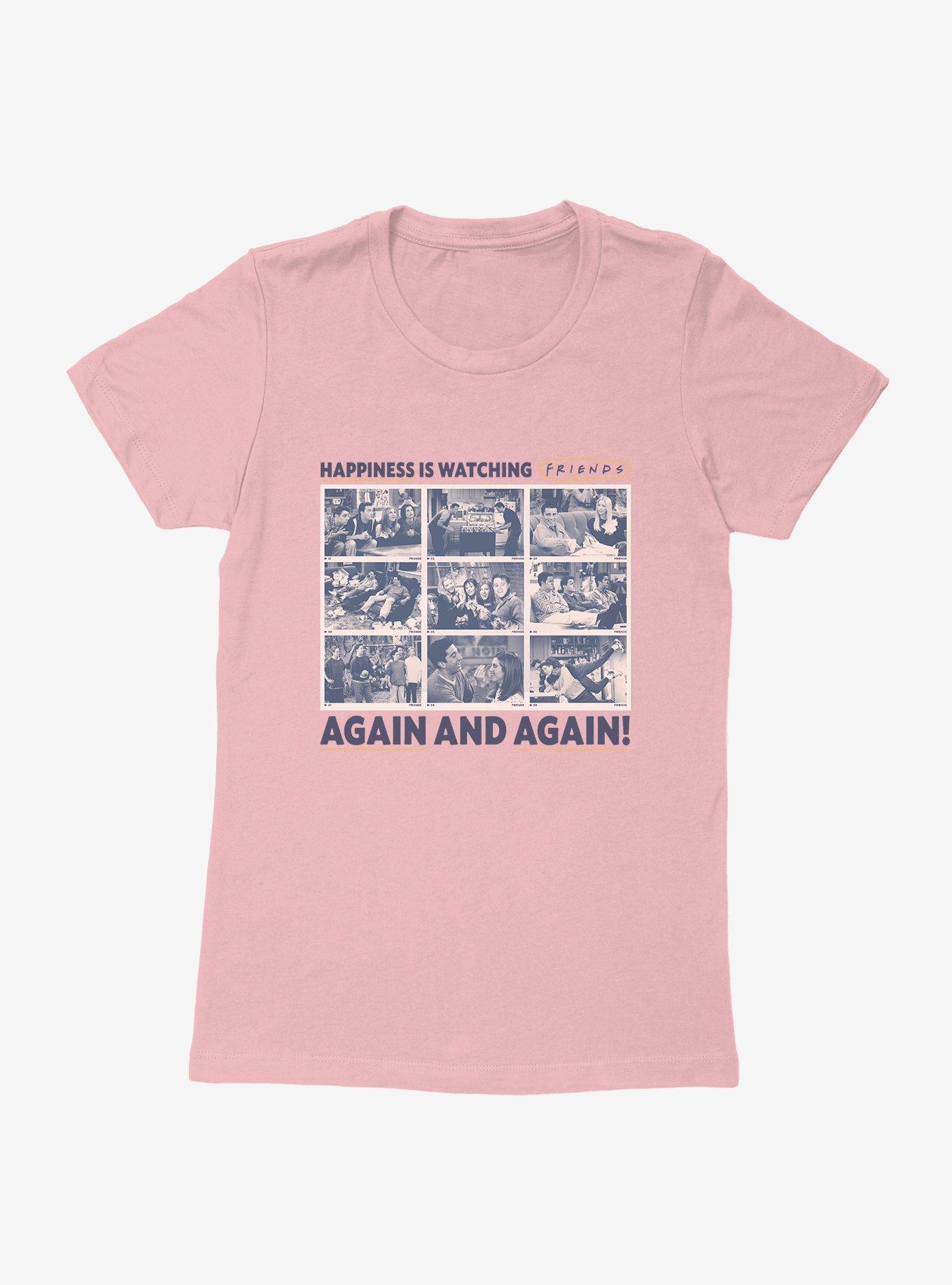 Friends Rewatching Happiness Womens T-Shirt, , hi-res