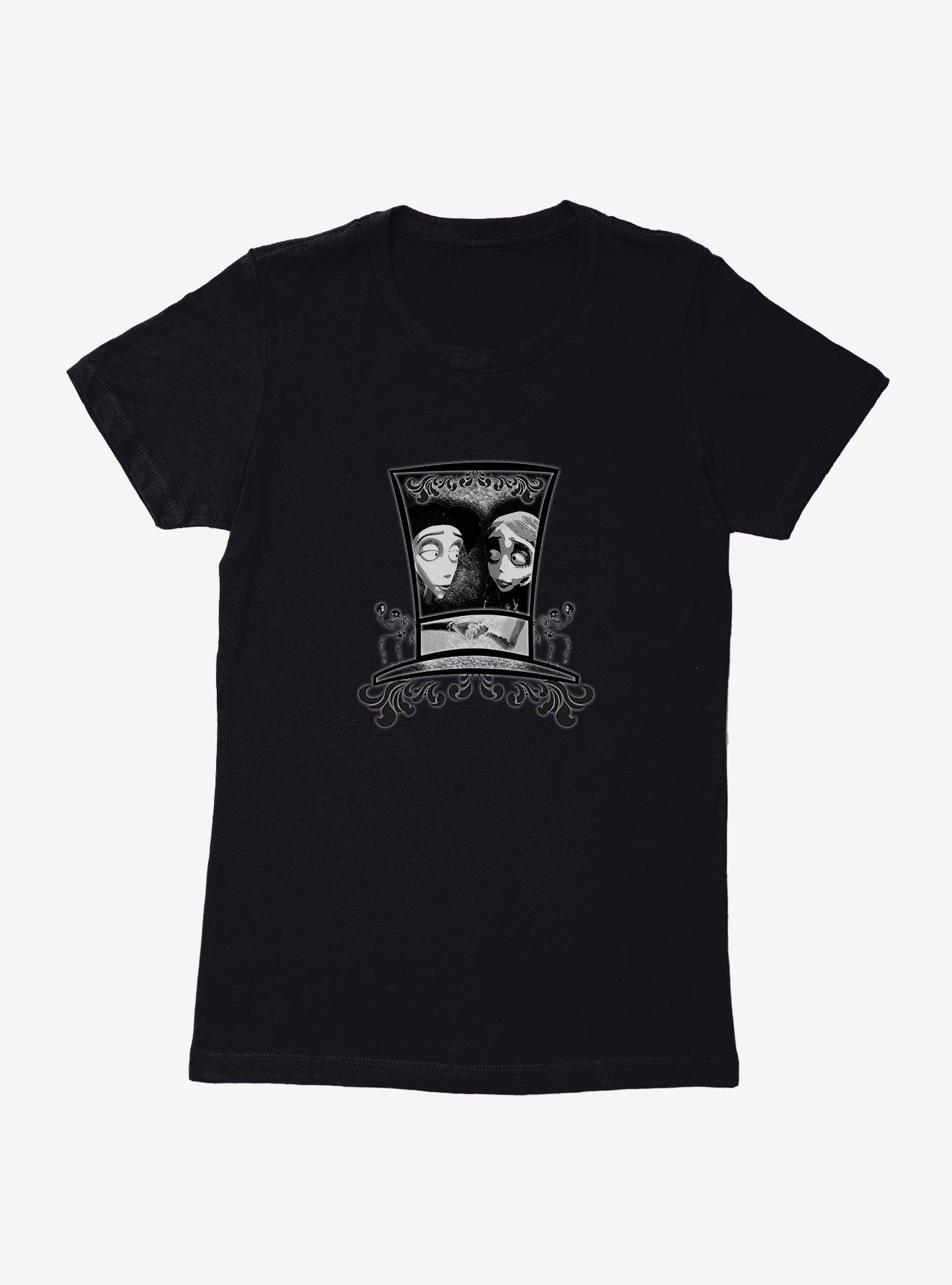 Corpse Bride Emily And Victor Womens T-Shirt, , hi-res