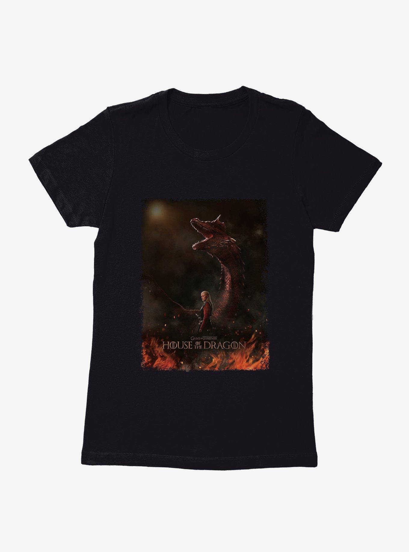 House Of The Dragon Daemon Targaryen Dragonrider Womens T-Shirt, , hi-res