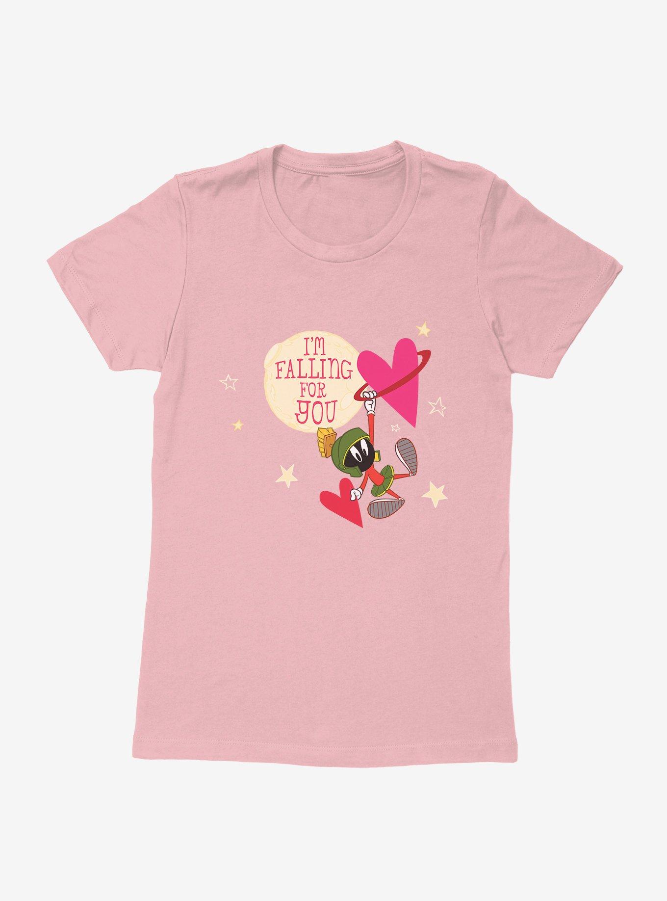 Looney Tunes Marvin The Martian Falling For You Womens T-Shirt, , hi-res