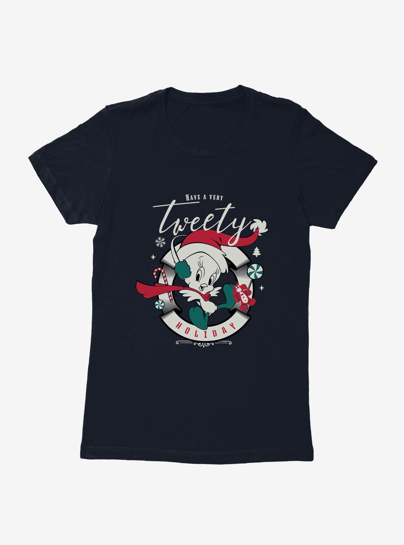 Looney Tunes Tweety Holiday Womens T-Shirt, , hi-res