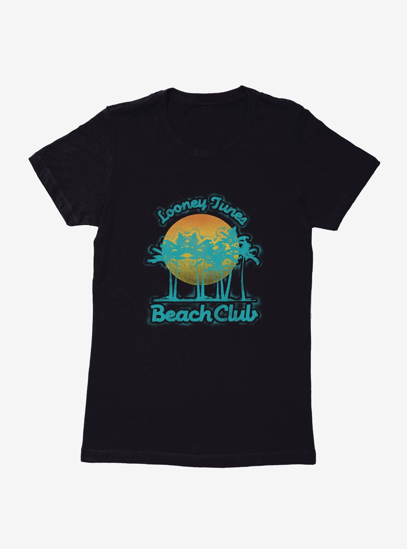 Looney Tunes Beach Club Sunset Womens T-Shirt, , hi-res