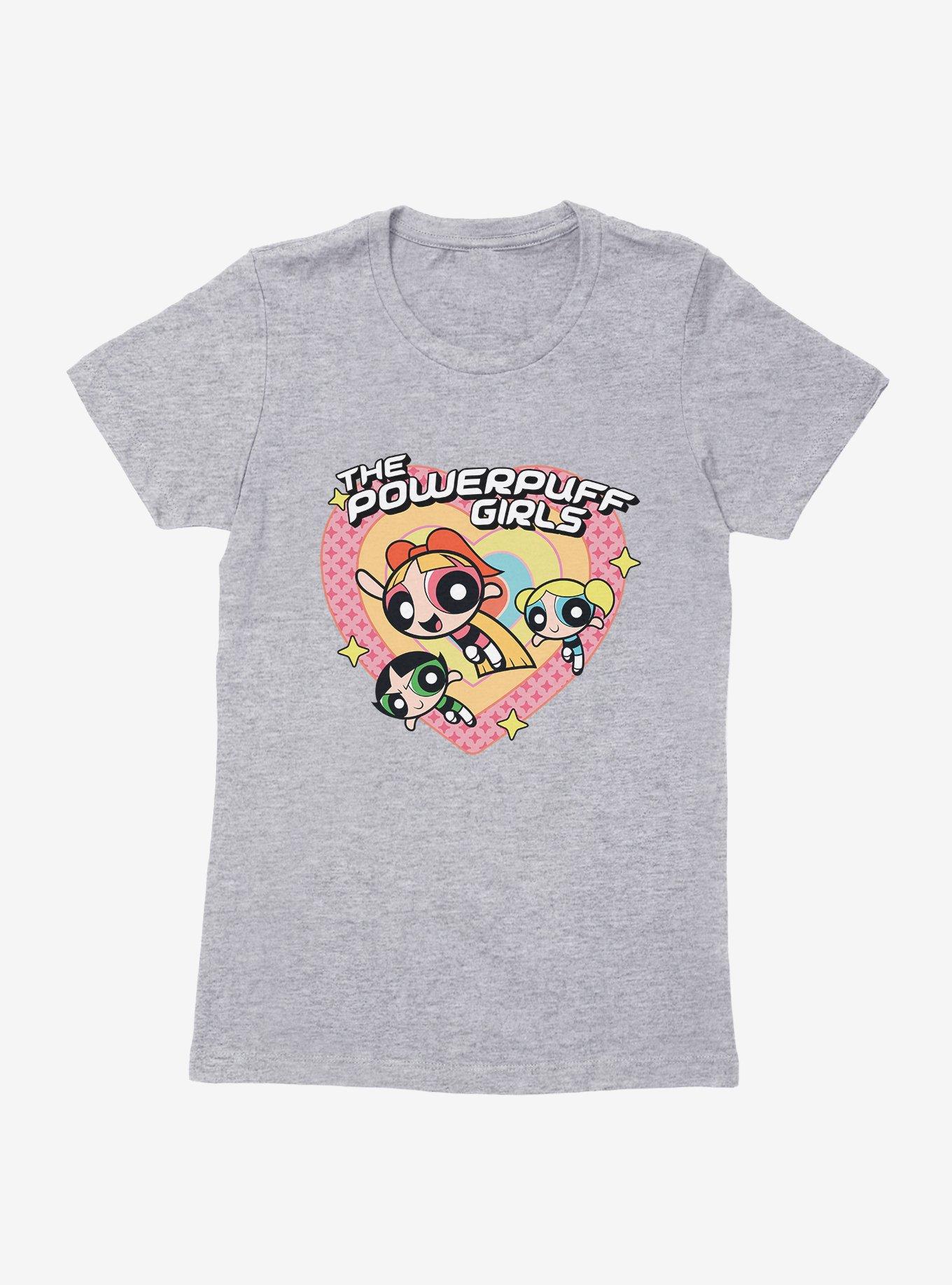 Powerpuff Womens Heart Team Womens TShirt