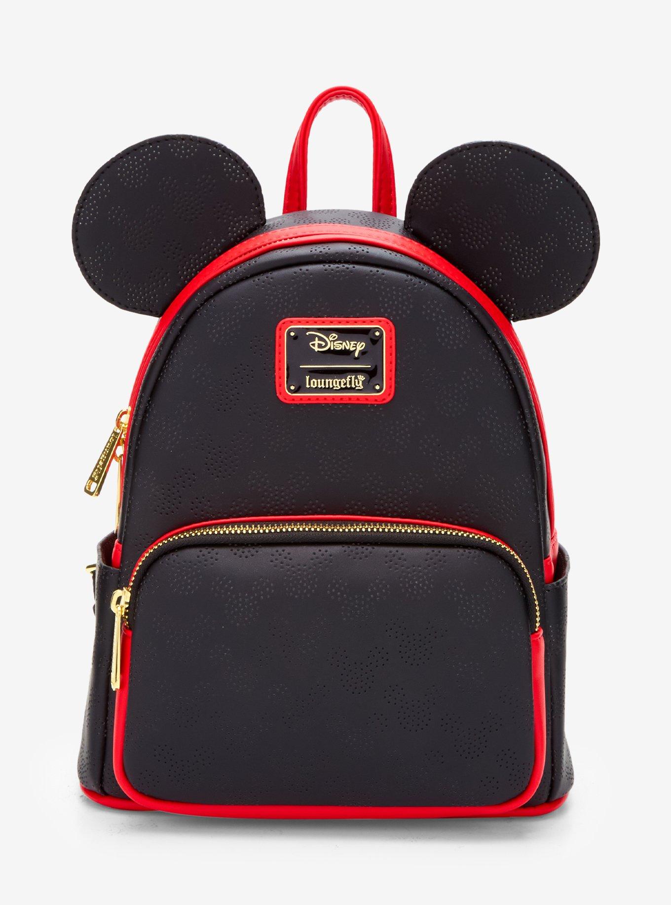 Loungefly Disney Mickey Mouse Silhouette Ears Mini Backpack - BoxLunch Exclusive, , hi-res