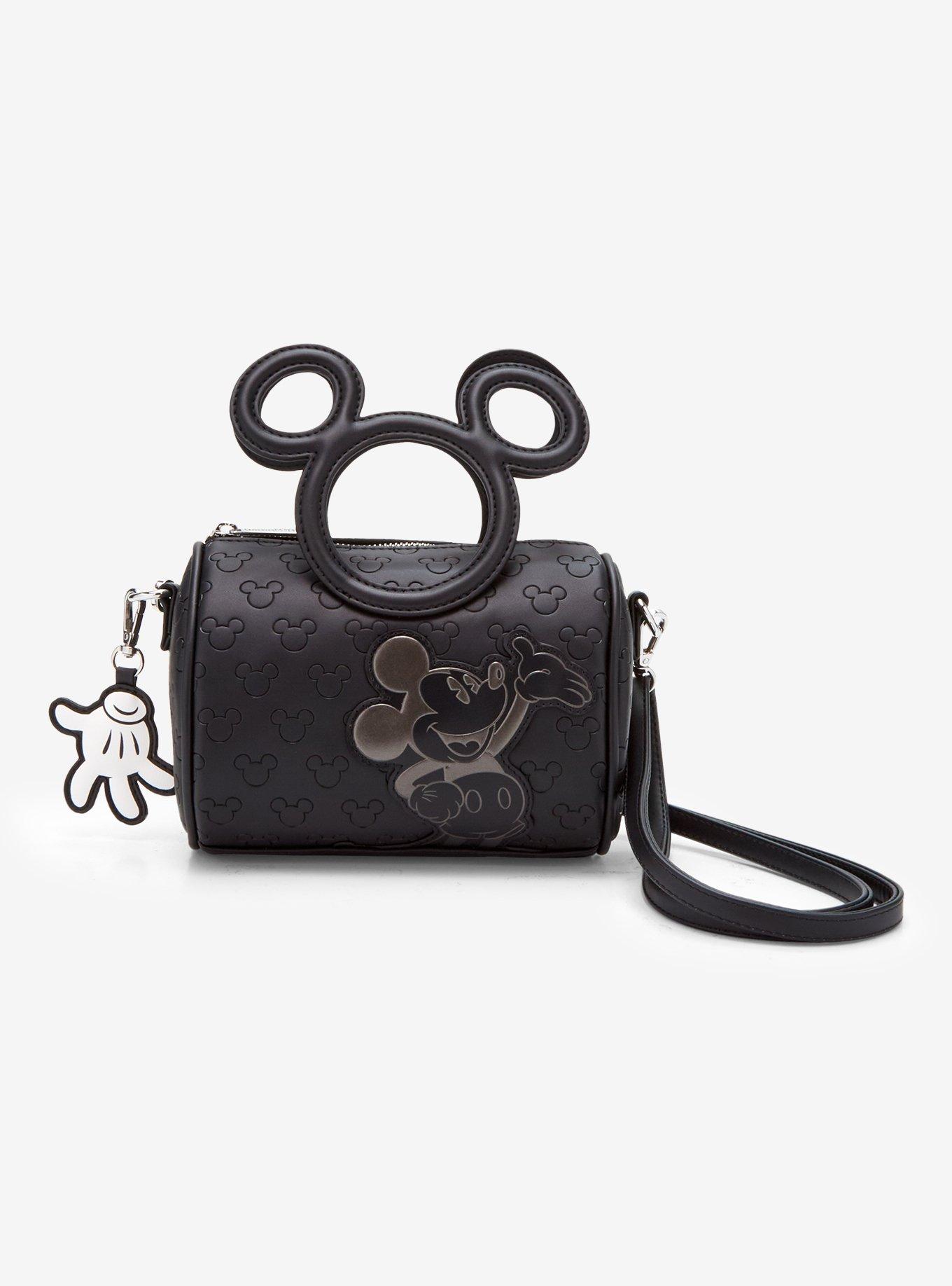 Loungefly Disney Mickey Mouse Embossed Silhouettes Crossbody
