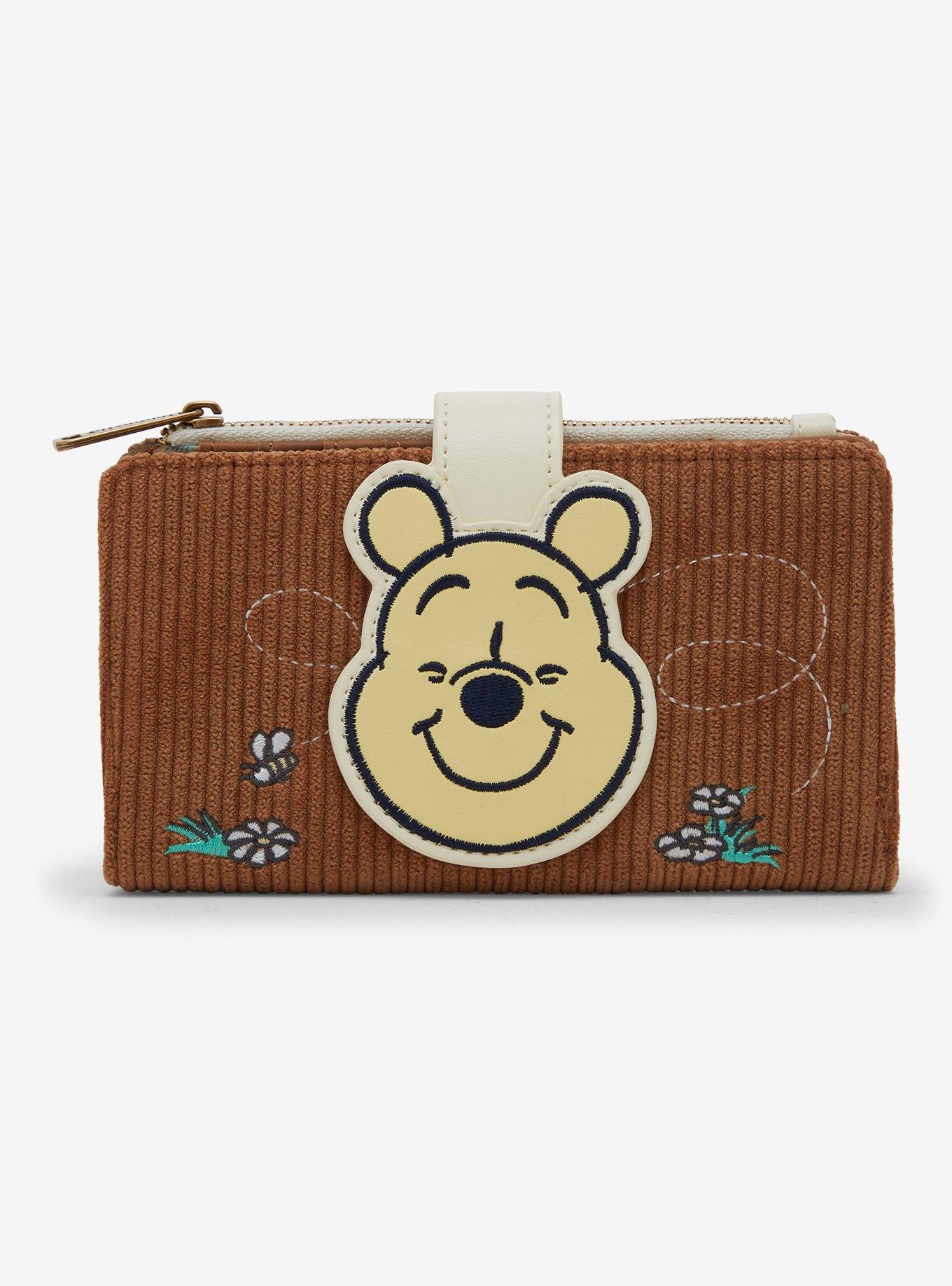 Loungefly Disney Winnie The Pooh Corduroy Wallet - BoxLunch Exclusive, , hi-res