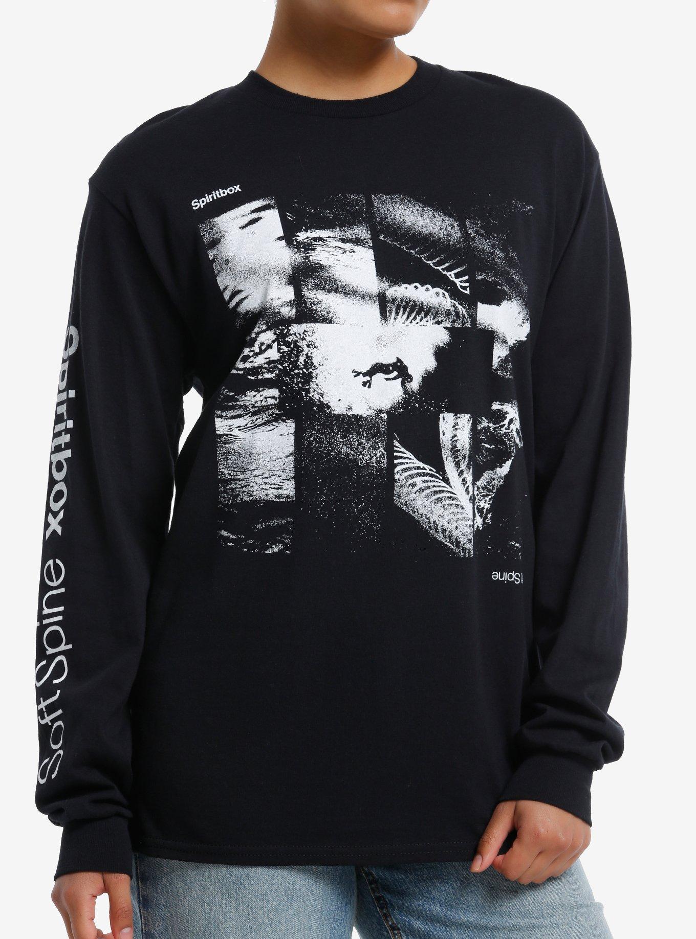 Spiritbox Soft Spine Grid Collage Girls Long-Sleeve T-Shirt | Hot