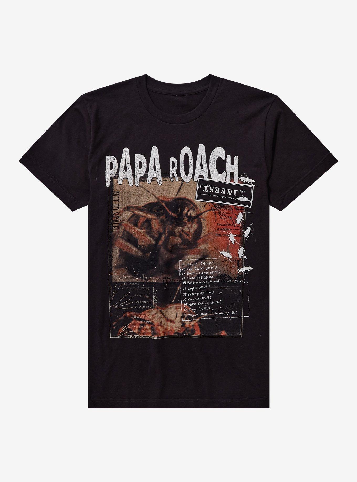 Papa Roach Infest Tracklist T-Shirt, , hi-res