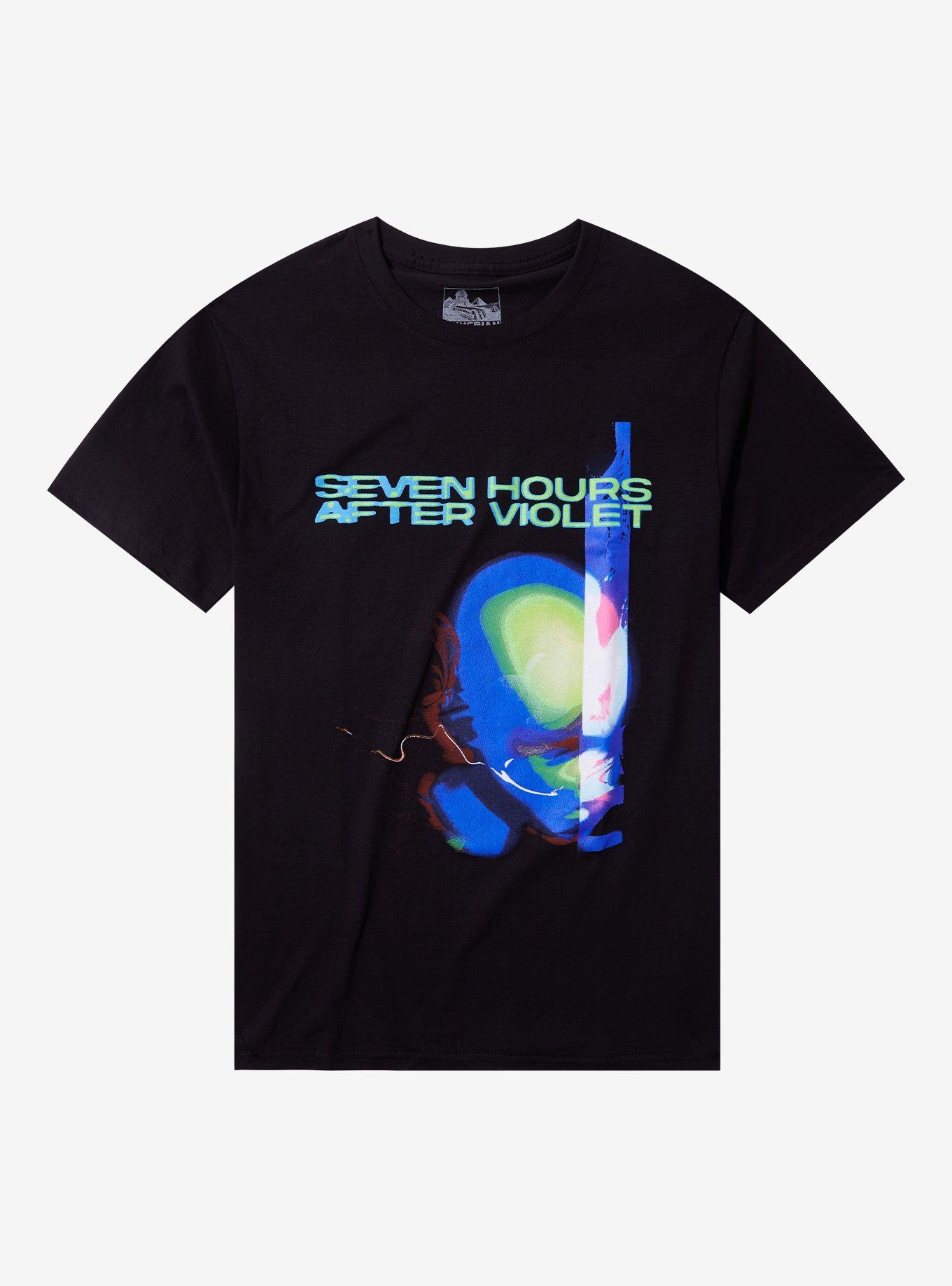 Seven Hours After Violet Blurry Head T-Shirt, , hi-res