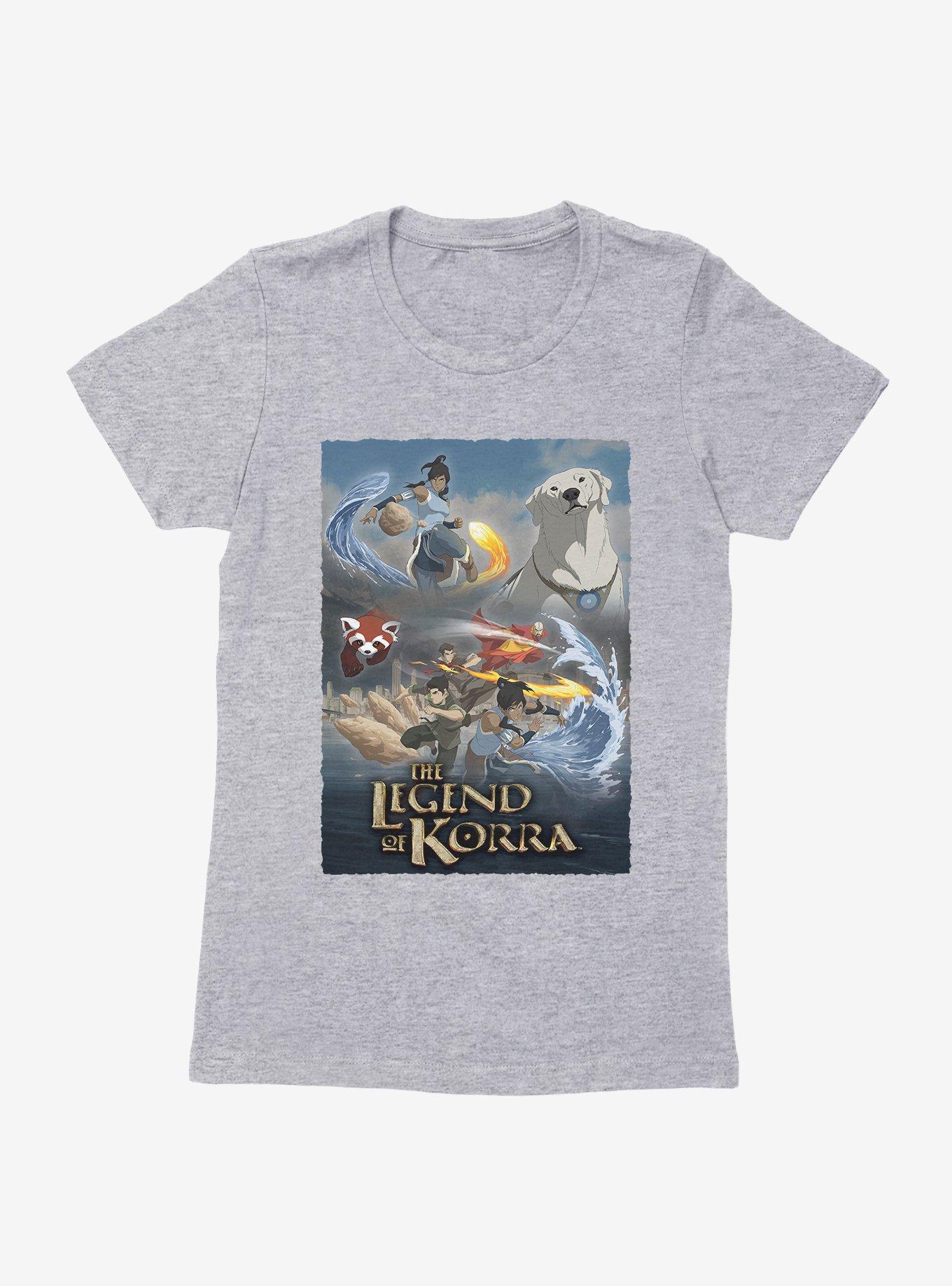 The Legend Of Korra Master Benders Womens T-Shirt, , hi-res