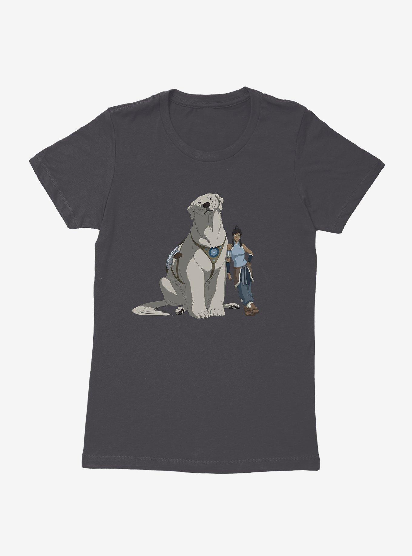 The Legend of Korra Korra and Naga Womens T-Shirt, , hi-res