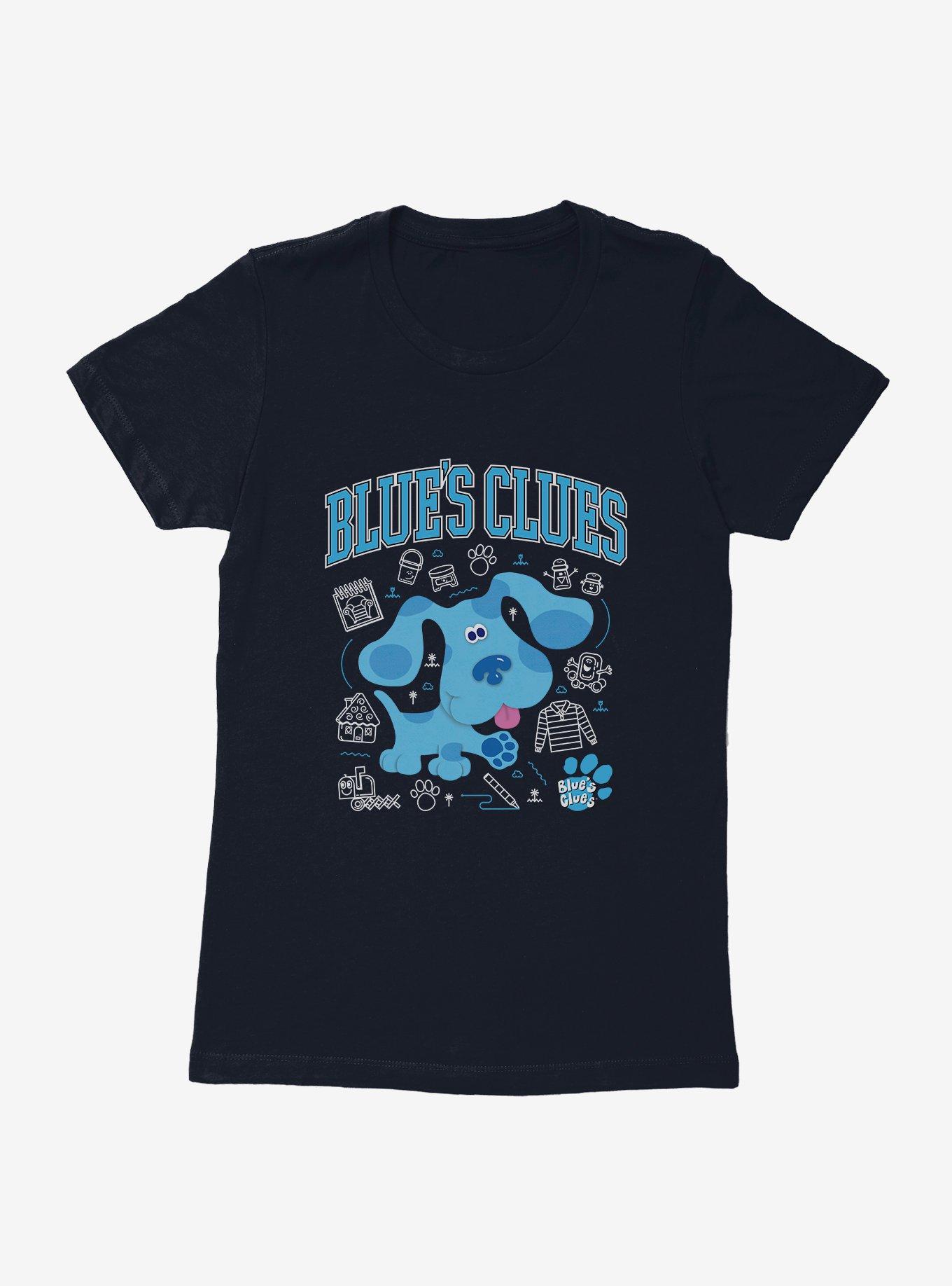 Blue´s Clues Collegiate Font Icons Womens T-Shirt,All Products : American Fashion Style Bags On Sale Blue´s Clues Collegiate Font Icons Womens T-Shirt,All Products : American Fashion Style Bags On Sale