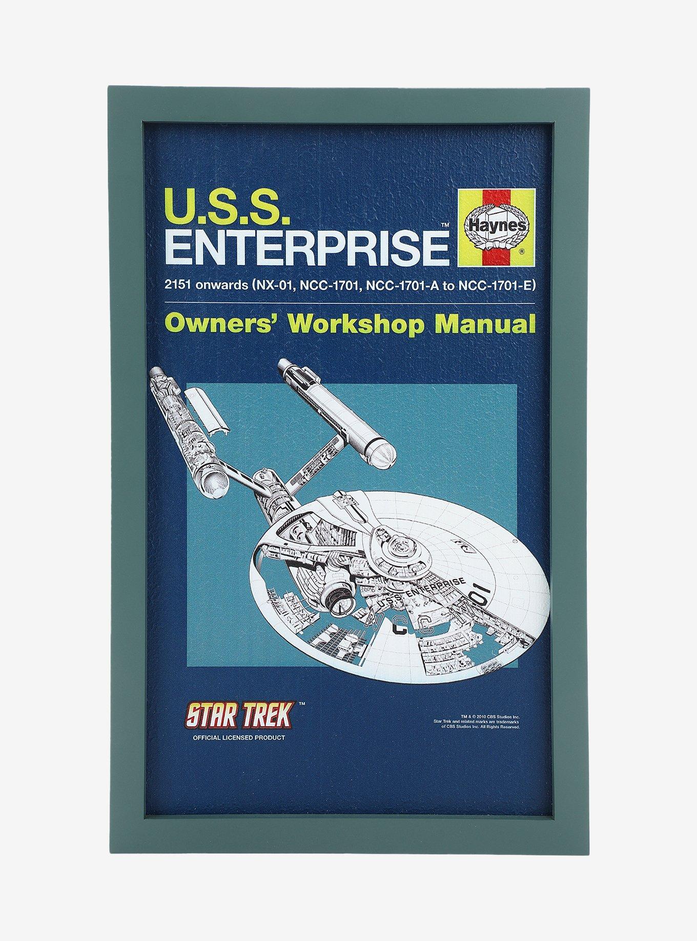 Star Trek U.S.S. Enterprise Owners' Workshop Manual Wall Art, , hi-res