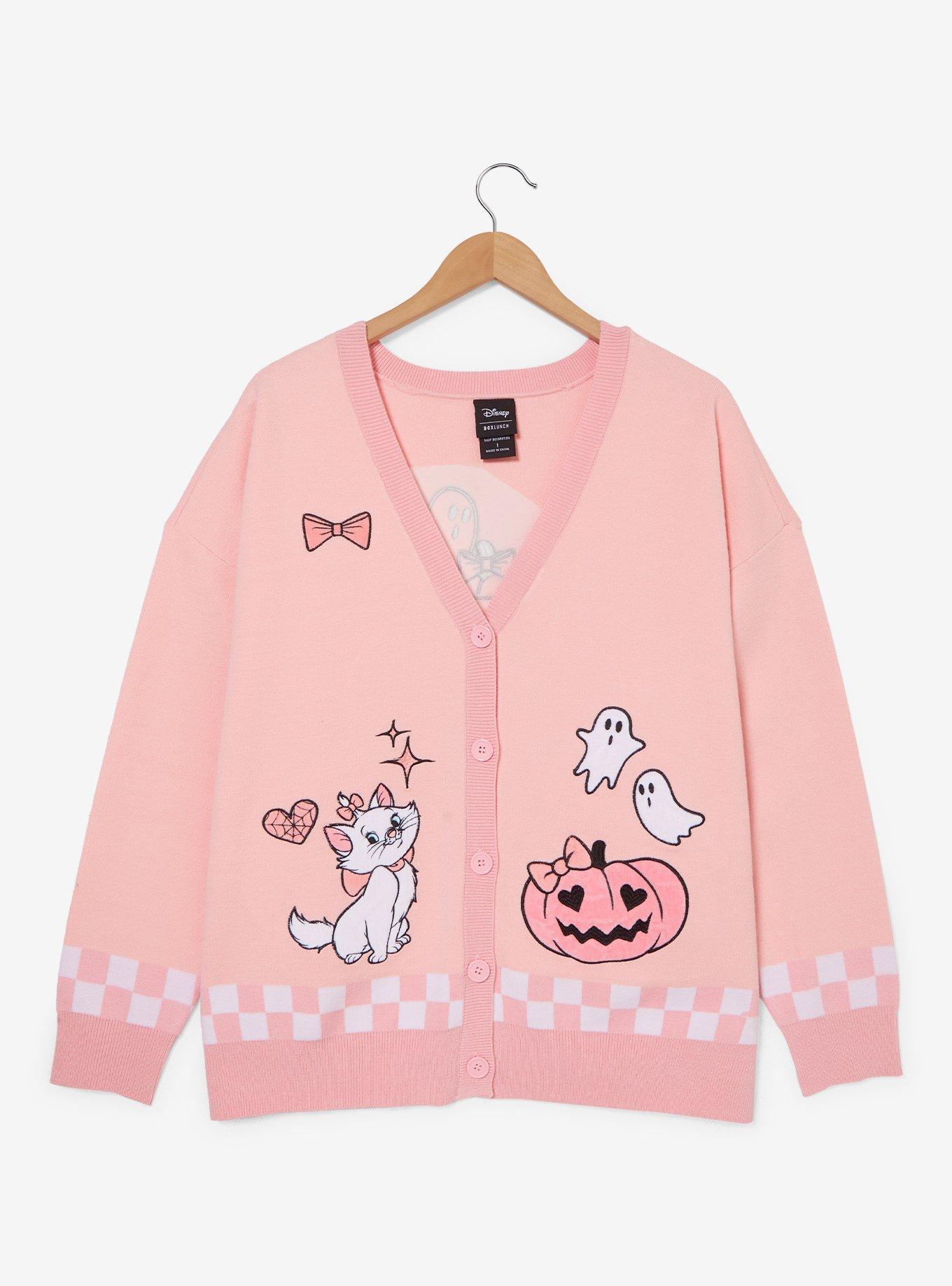 Disney The Aristocats Marie Halloween Icons Women's Plus Size Cardigan - BoxLunch Exclusive, , hi-res