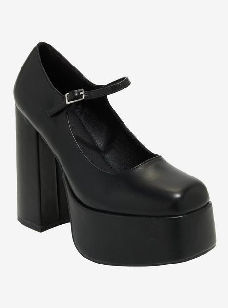 Princess Polly Black Small Platform Heels Princess Polly Shantelle