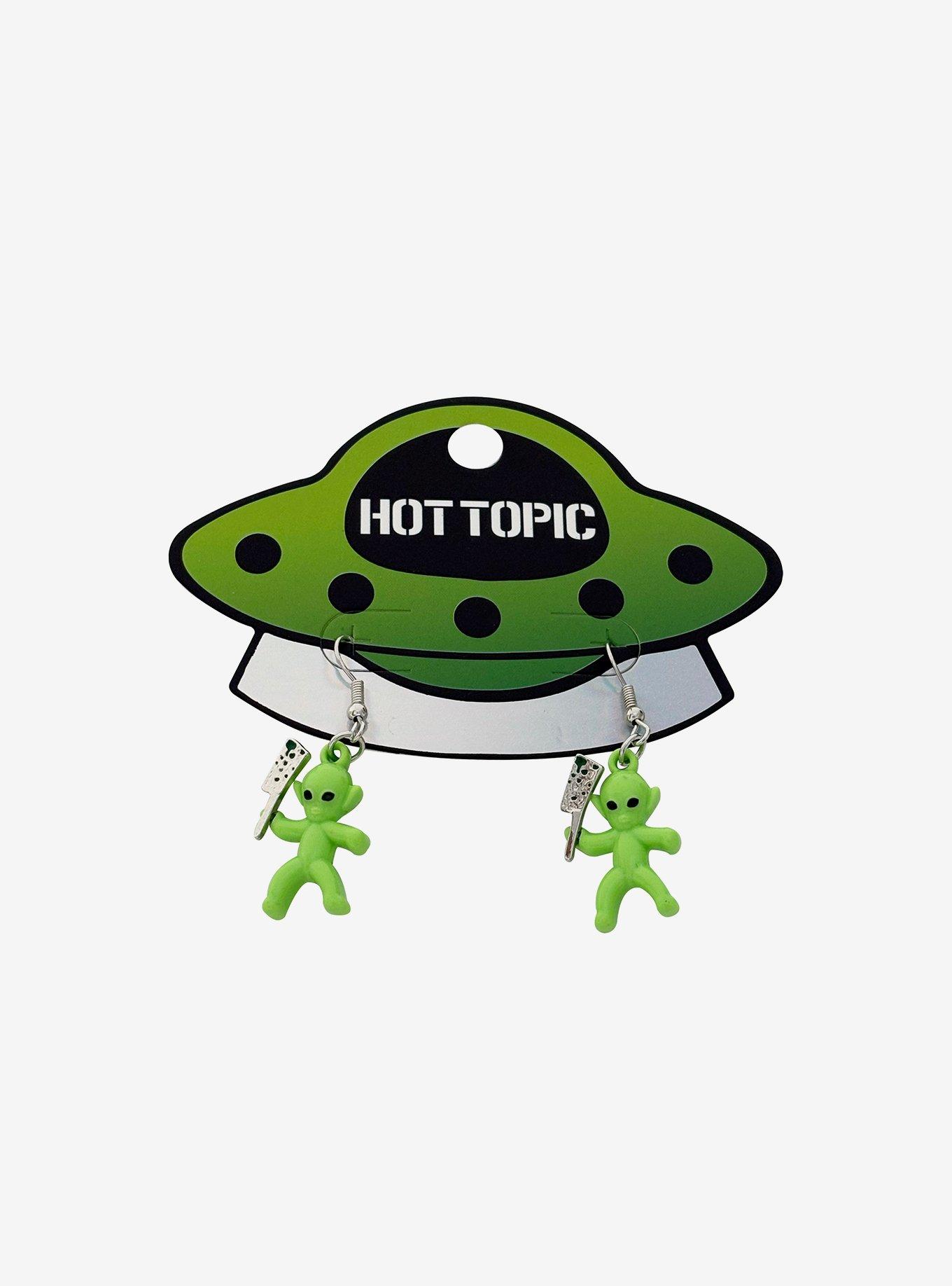 Alien Baby Machete Drop Earrings, , hi-res