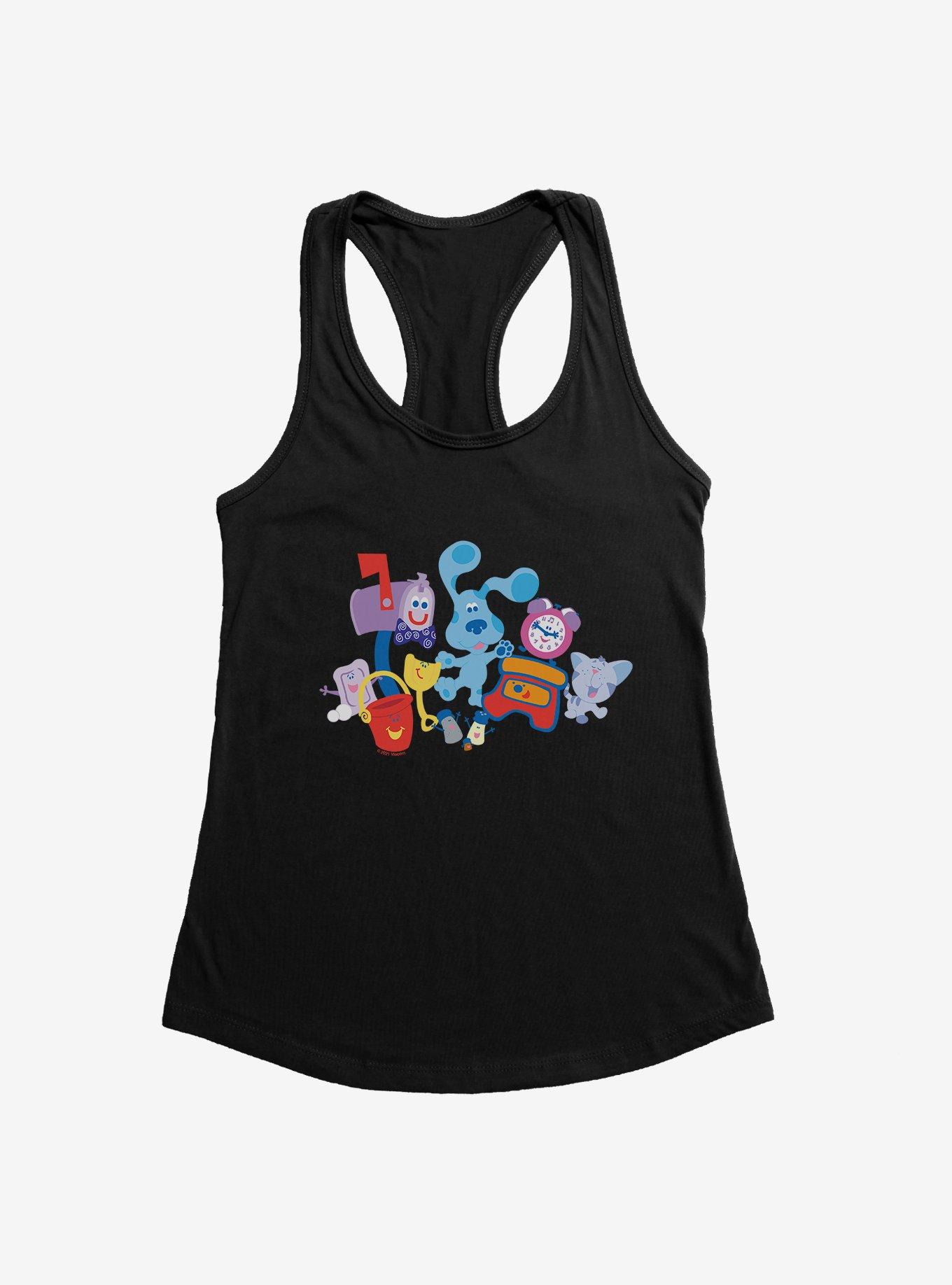 Blue's Clues Group Fun Womens Tank Top, , hi-res