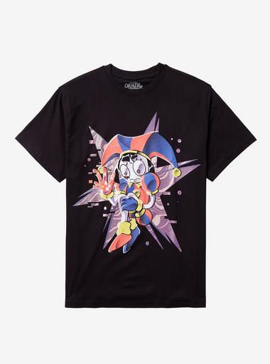 The Amazing Digital Circus Pomni Glitter T-Shirt | Hot Topic