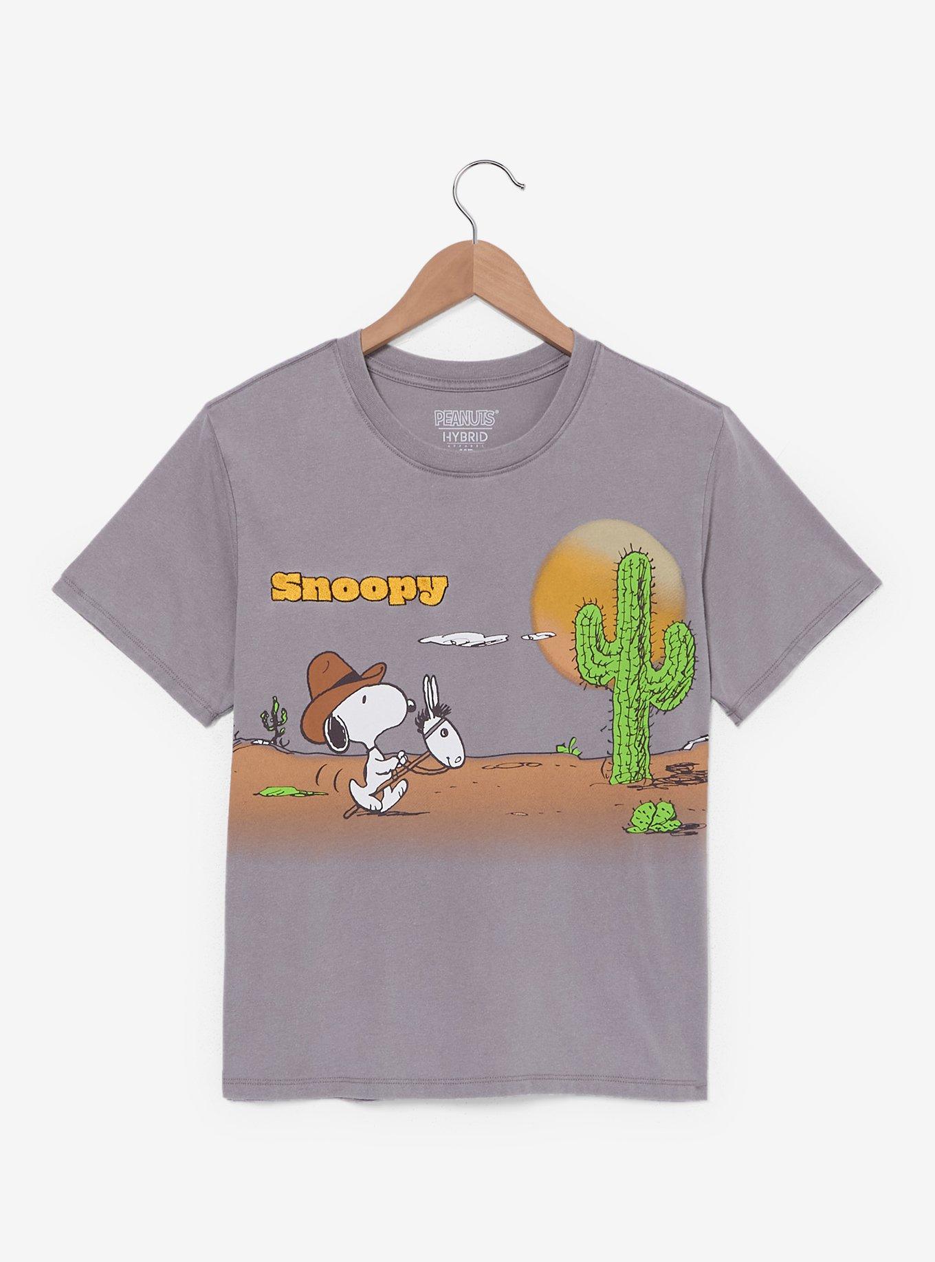 Peanuts Snoopy Cowboy Scene T-Shirt - BoxLunch Exclusive, , hi-res