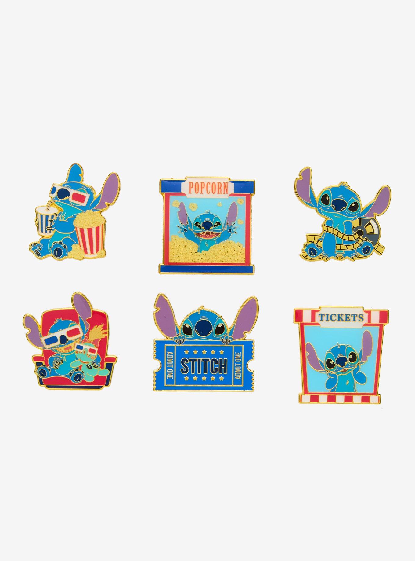 Loungefly Disney Lilo & Stitch Movie Theater Blind Box Enamel Pin — BoxLunch Exclusive, , hi-res