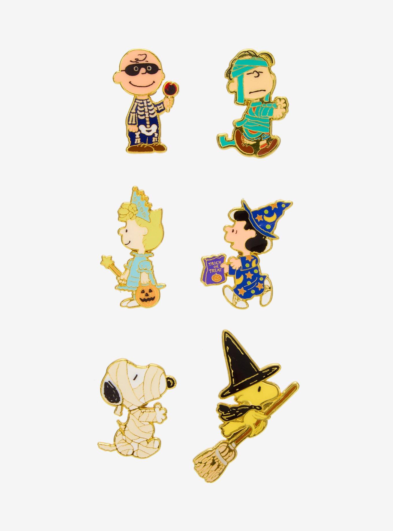 Loungefly Peanuts Characters Halloween Costumes Blind Box Enamel Pin — BoxLunch Exclusive, , hi-res