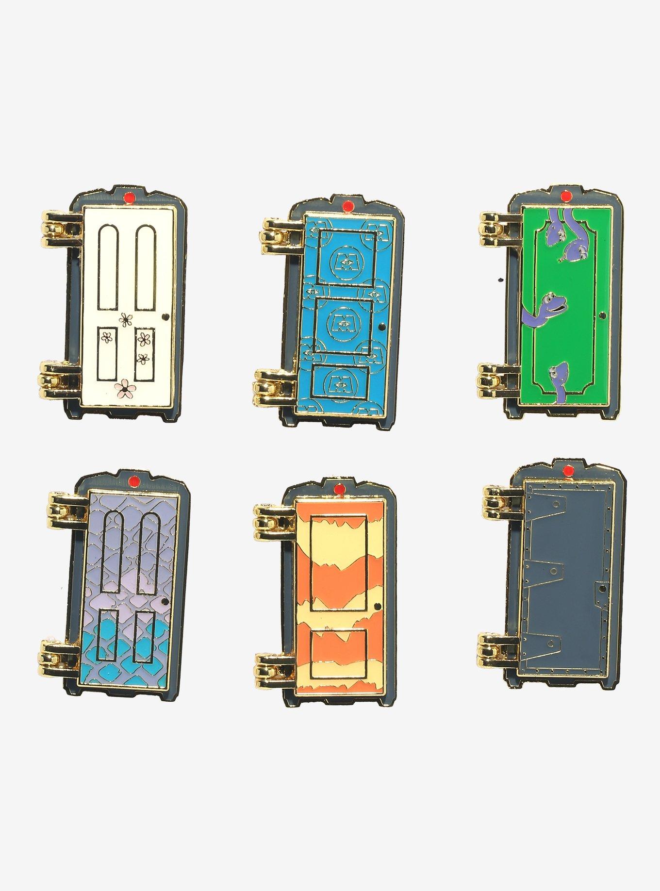 Loungefly Disney Pixar Monsters, Inc. Door Blind Box Hinged Pin — BoxLunch Exclusive, , hi-res