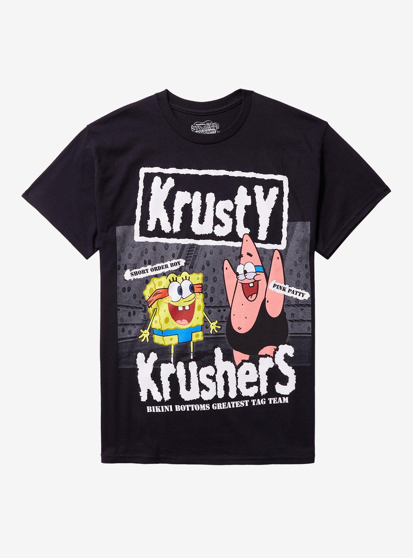 SpongeBob SquarePants Hash-Slinging Slasher Poster T-Shirt