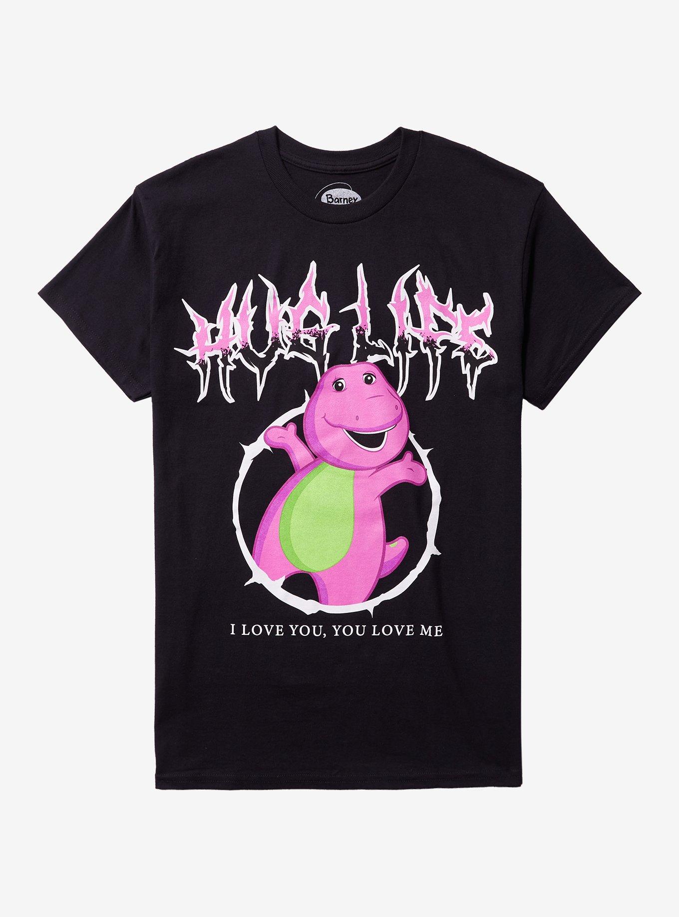 Barney Hug Life Metal T-Shirt | Hot Topic